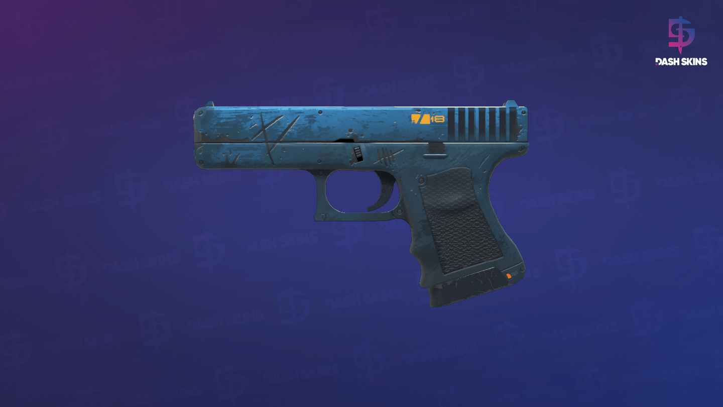 Glock-18 | Off World (Minimal Wear) - Frontside Screenshot