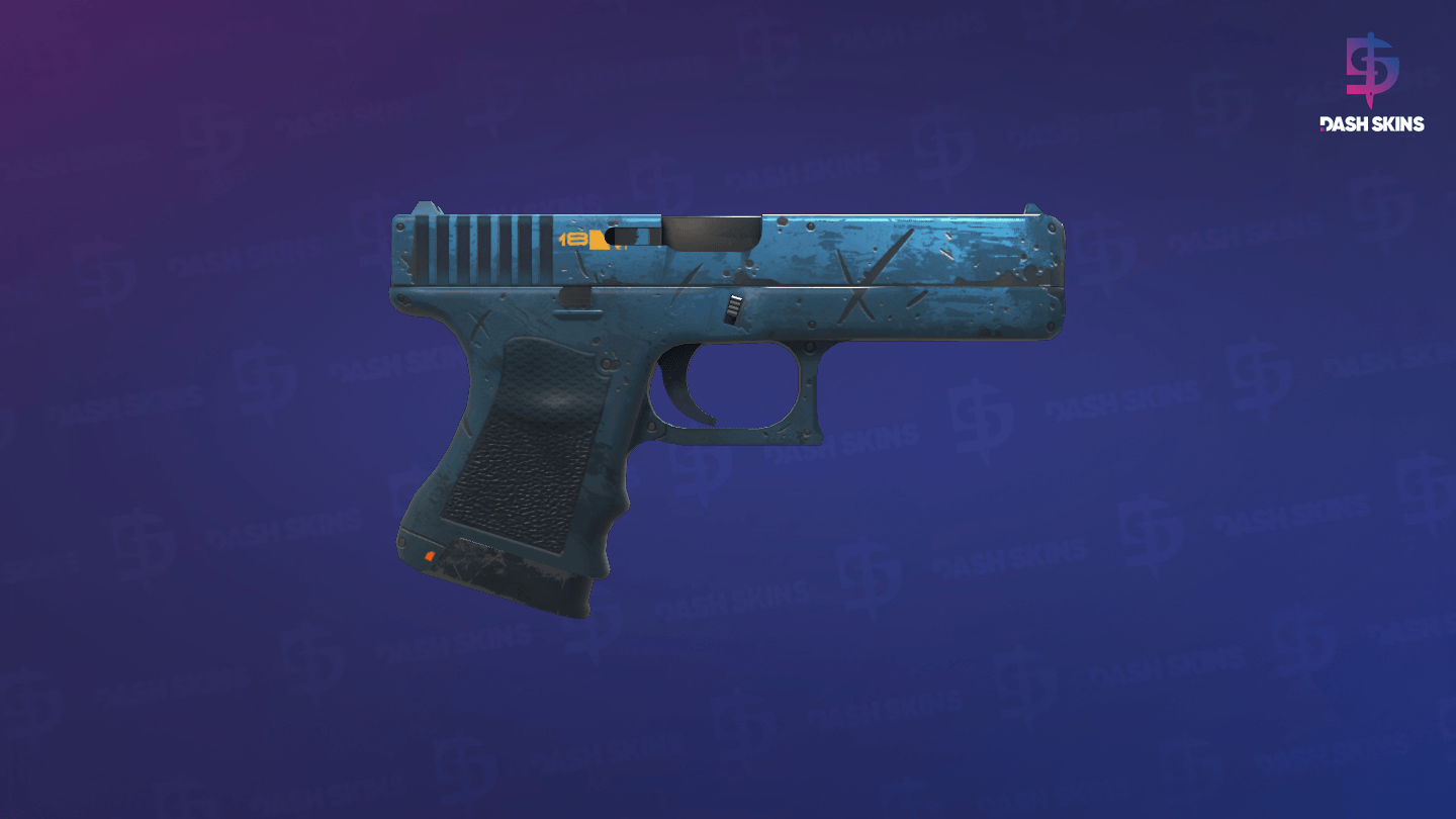 Glock-18 | Off World (Minimal Wear) - Backside Screenshot
