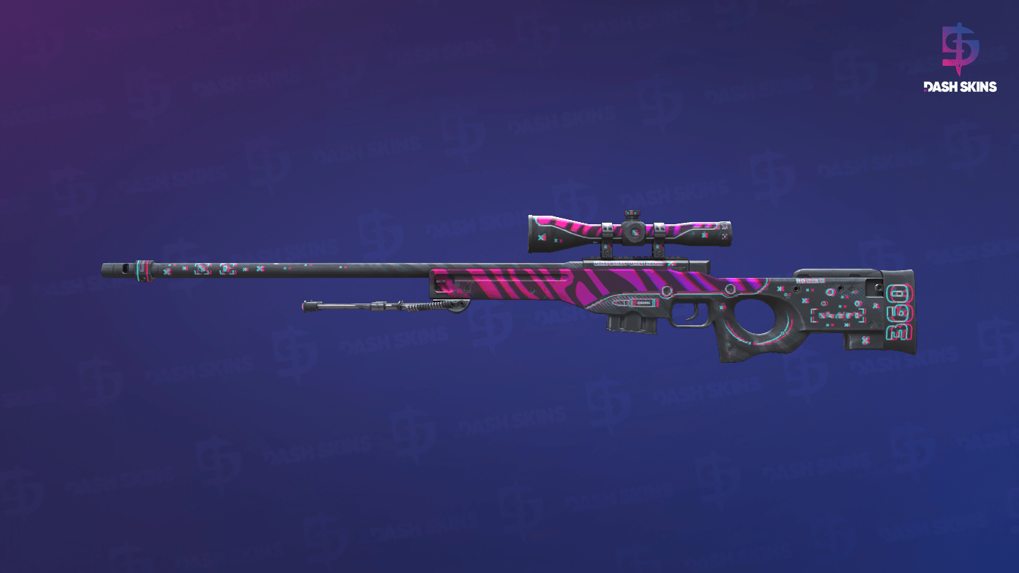 AWP | Chromatic Aberration (Field-Tested) - Frontside Screenshot
