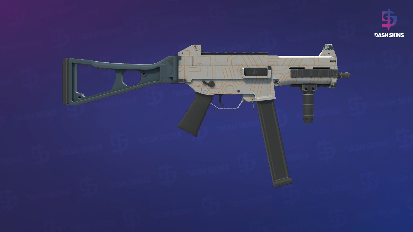 UMP-45 | Labyrinth (Minimal Wear) - Backside Screenshot