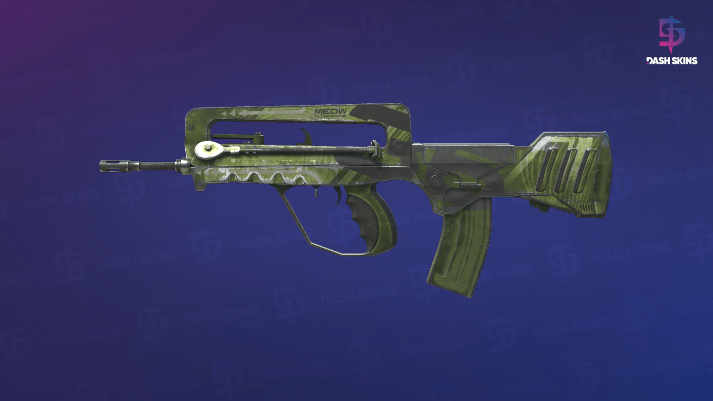 FAMAS | Meow 36 (Battle-Scarred) - Frontside Screenshot