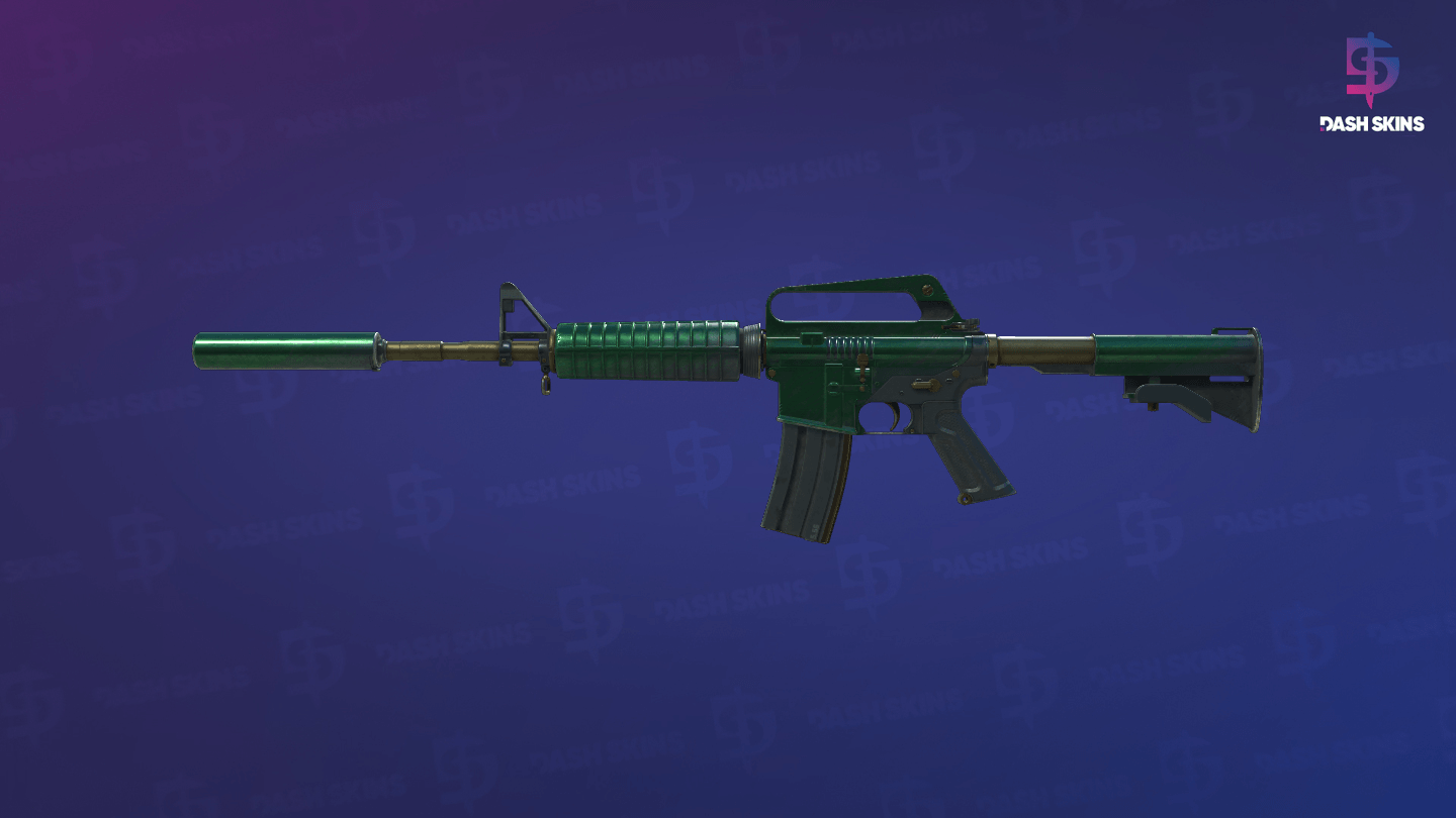 M4A1-S | Electrum (Battle-Scarred) - Frontside Screenshot