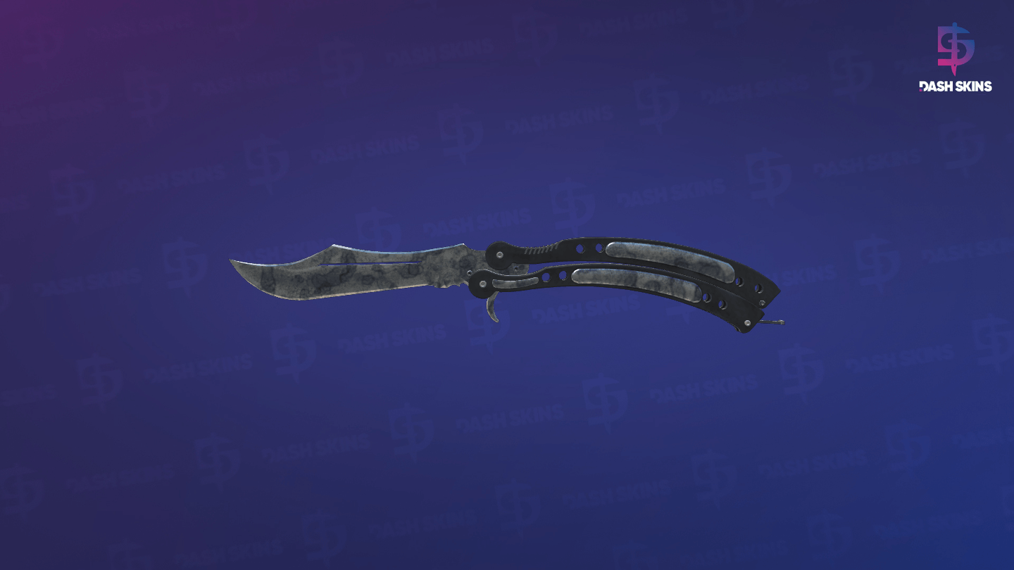 ★ Butterfly Knife | Stained (Well-Worn) - Frontside Screenshot