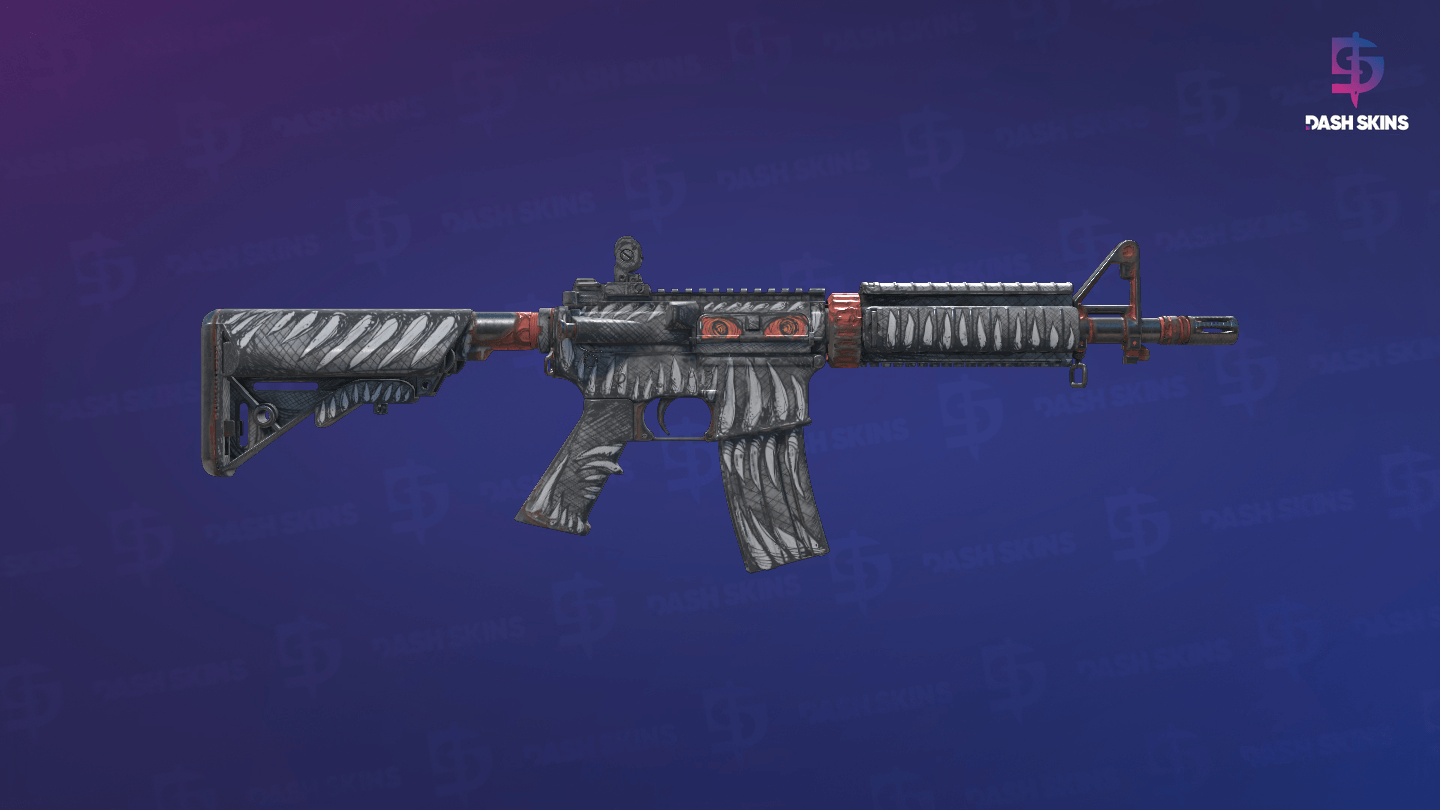 M4A4 | Zubastick (Factory New) - Backside Screenshot