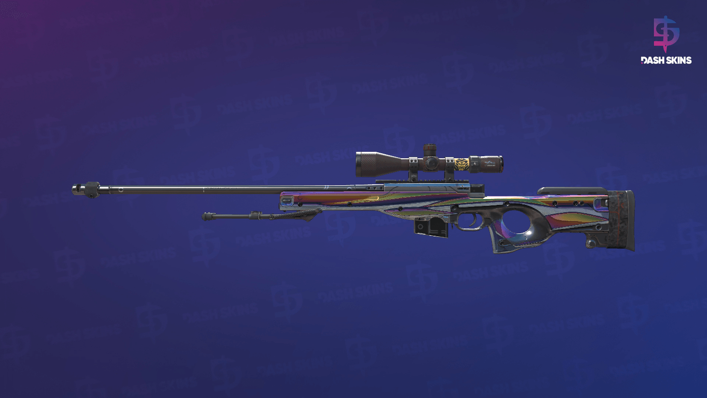 AWP | Chrome Cannon (Minimal Wear) - Frontside Screenshot