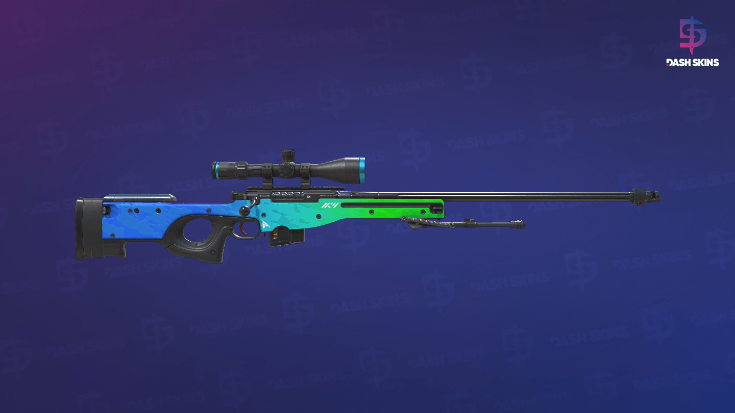 AWP | Ice Coaled (Factory New) - Backside Screenshot