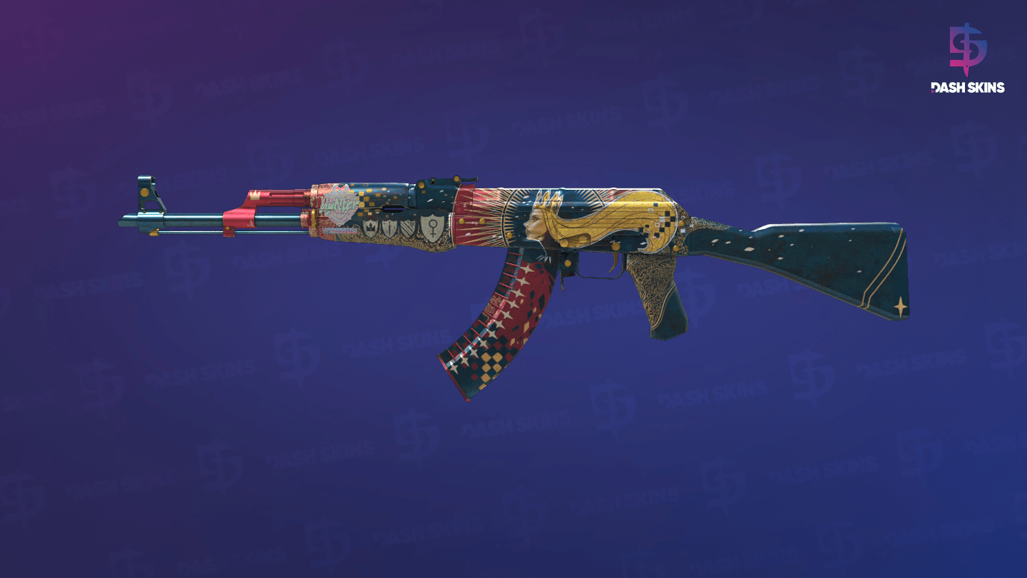 AK-47 | The Empress (Field-Tested) - Frontside Screenshot