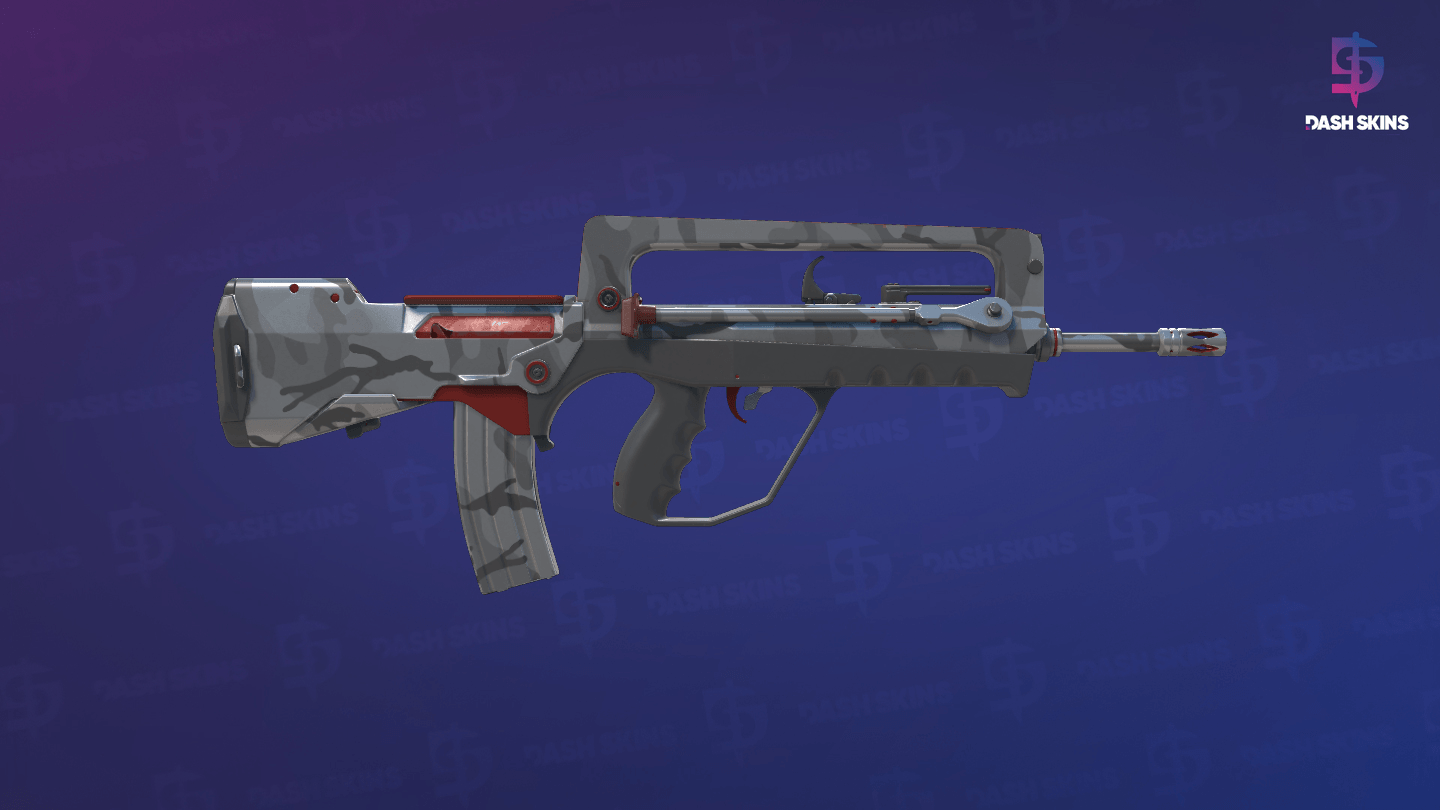 FAMAS | Grey Ghost (Factory New) - Backside Screenshot