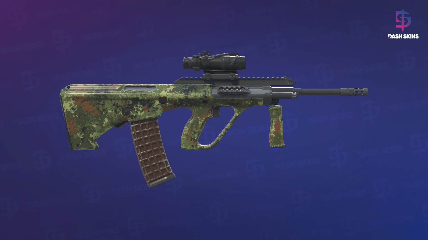 AUG | Commando Company (Field-Tested) - Backside Screenshot