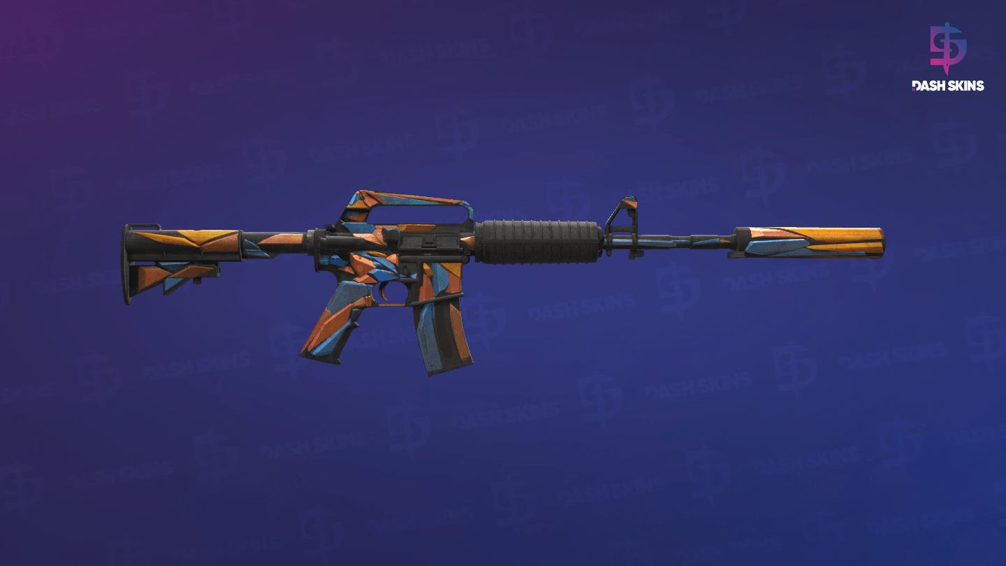 StatTrak™ M4A1-S | Leaded Glass (Battle-Scarred) - Backside Screenshot