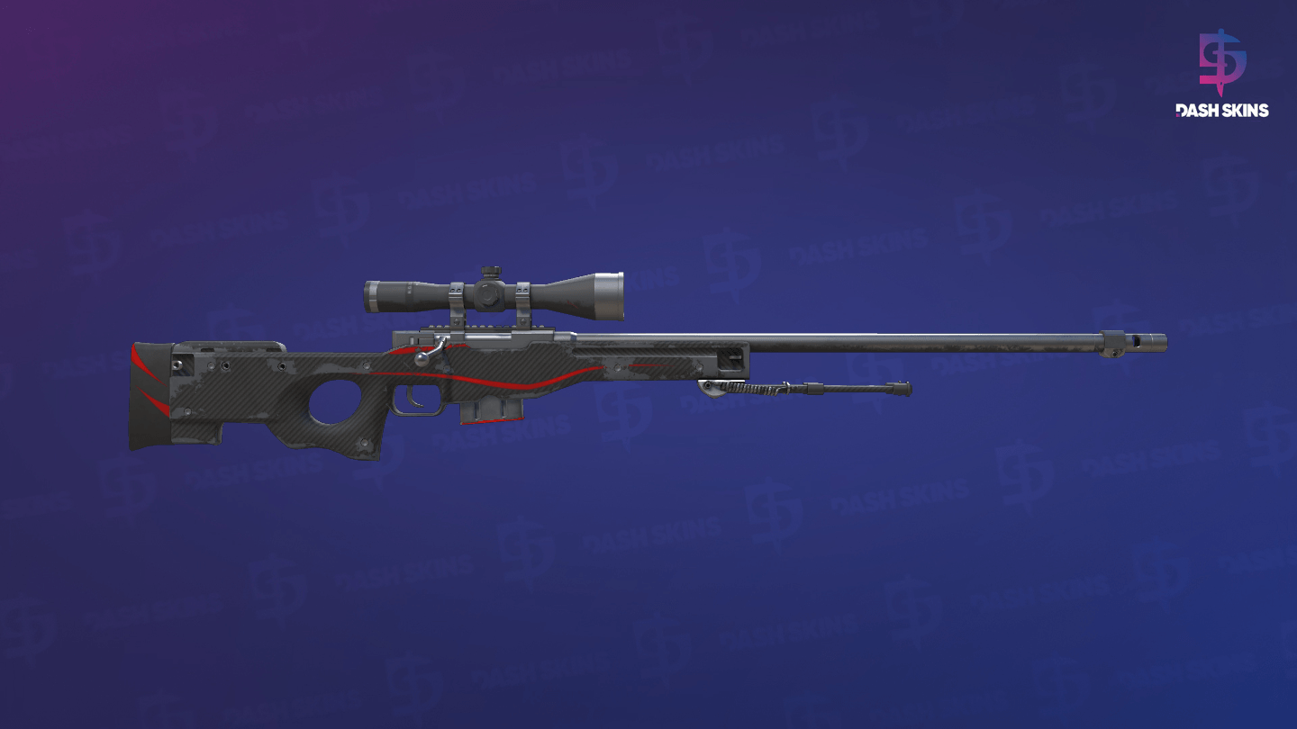 AWP (StatTrak™) | Linhas Vermelhas - Backside Screenshot