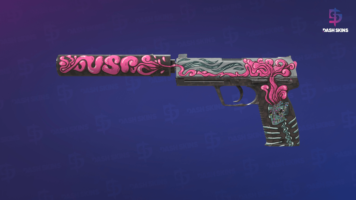 USP-S | Cortex (Minimal Wear) - Frontside Screenshot