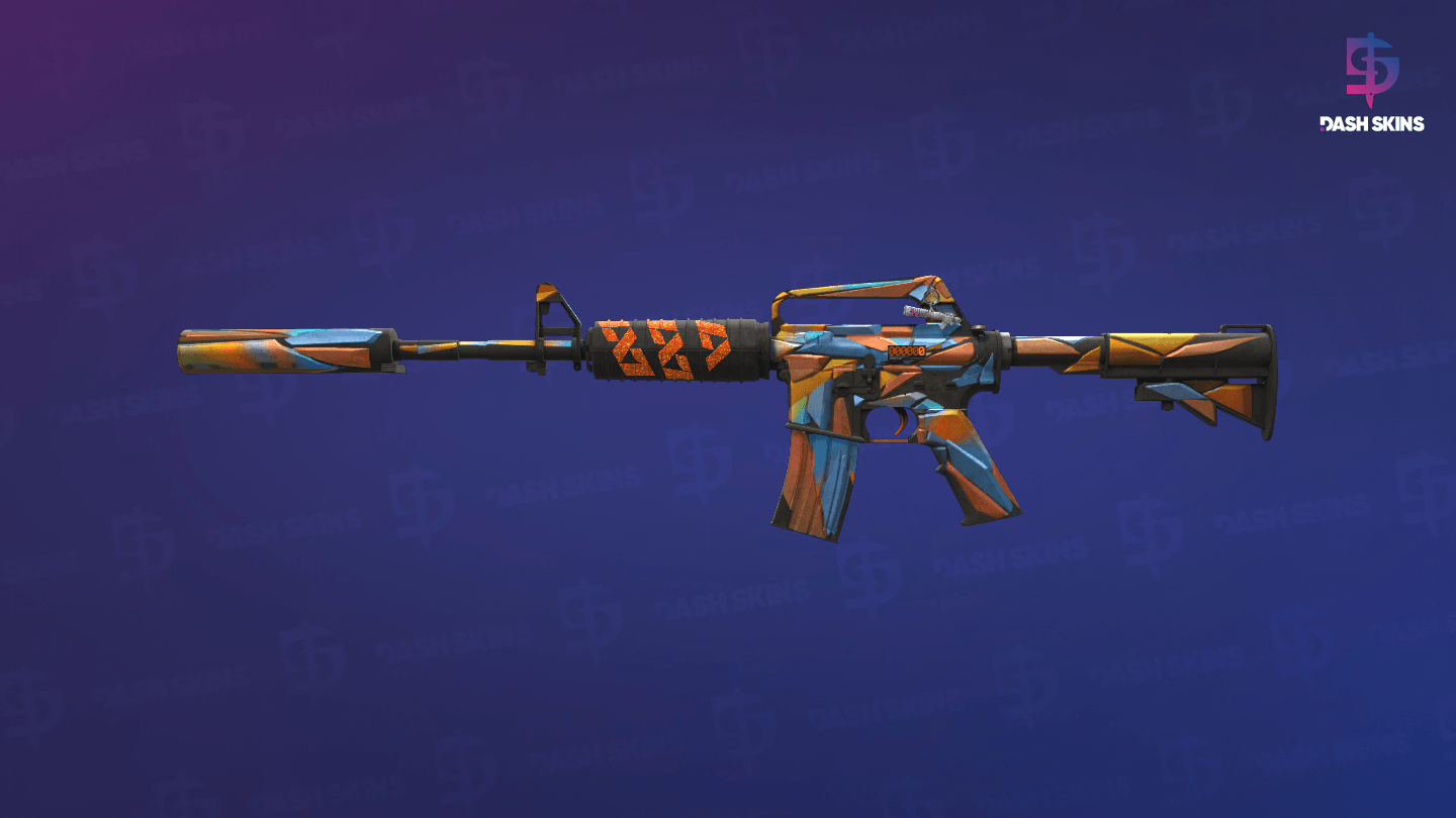 StatTrak™ M4A1-S | Leaded Glass (Battle-Scarred) - Frontside Screenshot