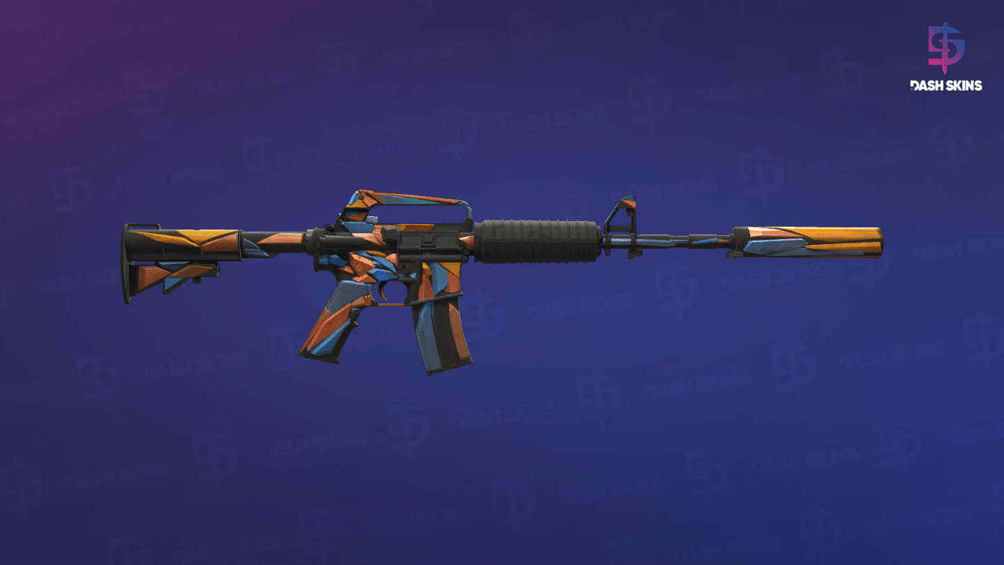 StatTrak™ M4A1-S | Leaded Glass (Battle-Scarred) - Backside Screenshot