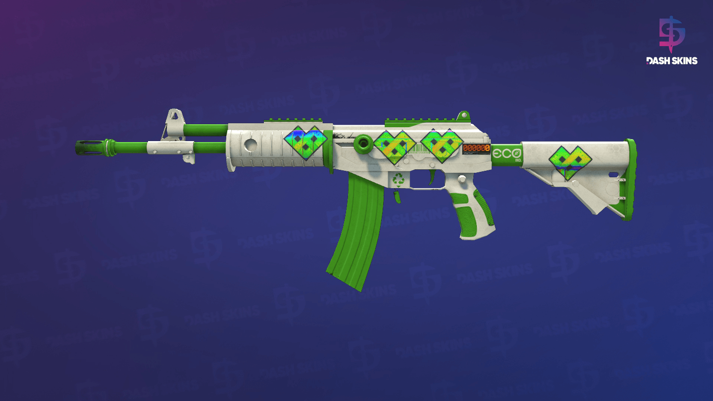 StatTrak™ Galil AR | Eco (Field-Tested) - Frontside Screenshot