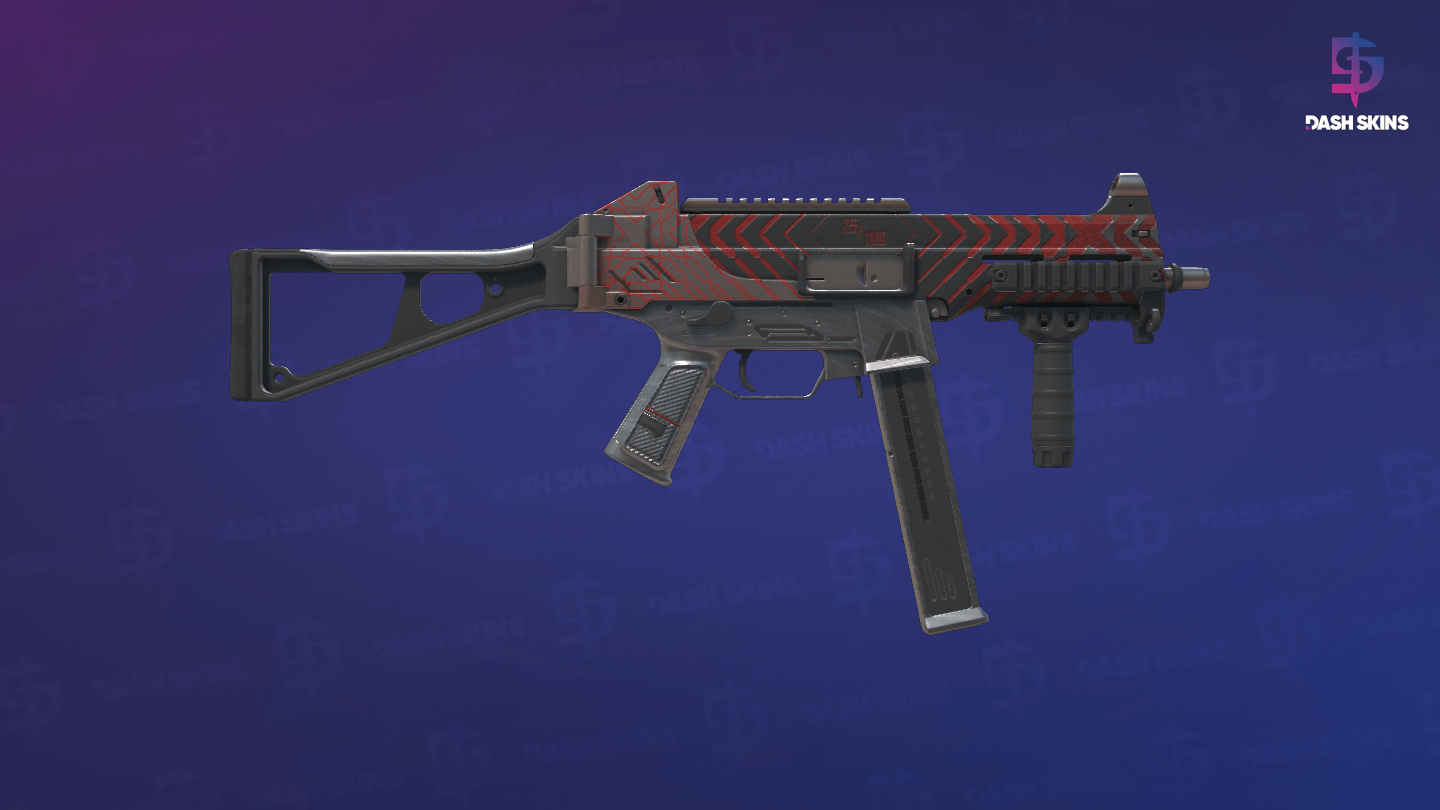 UMP-45 | Fragment (Minimal Wear) - Backside Screenshot