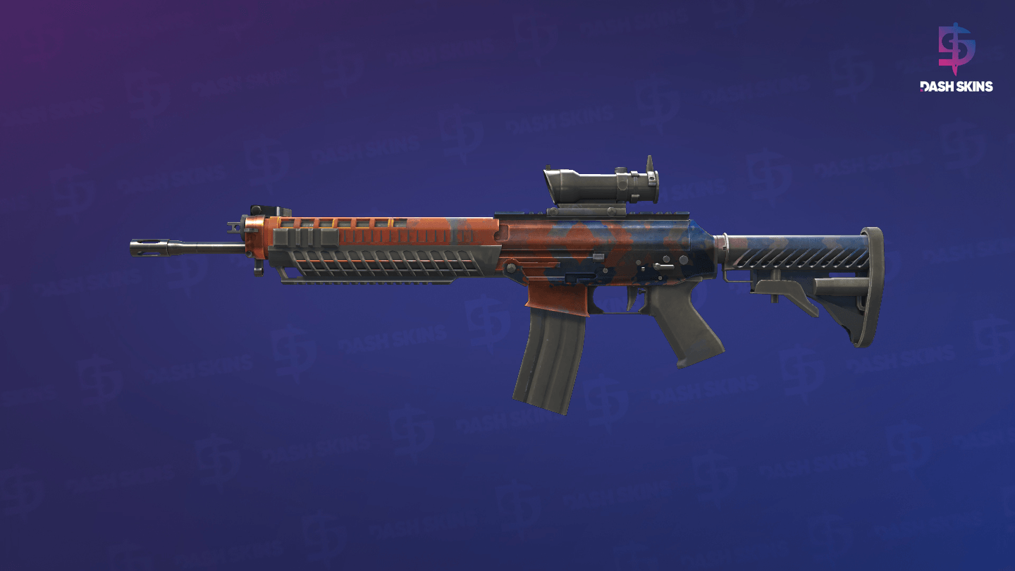 SG 553 | Danger Close (Minimal Wear) - Frontside Screenshot