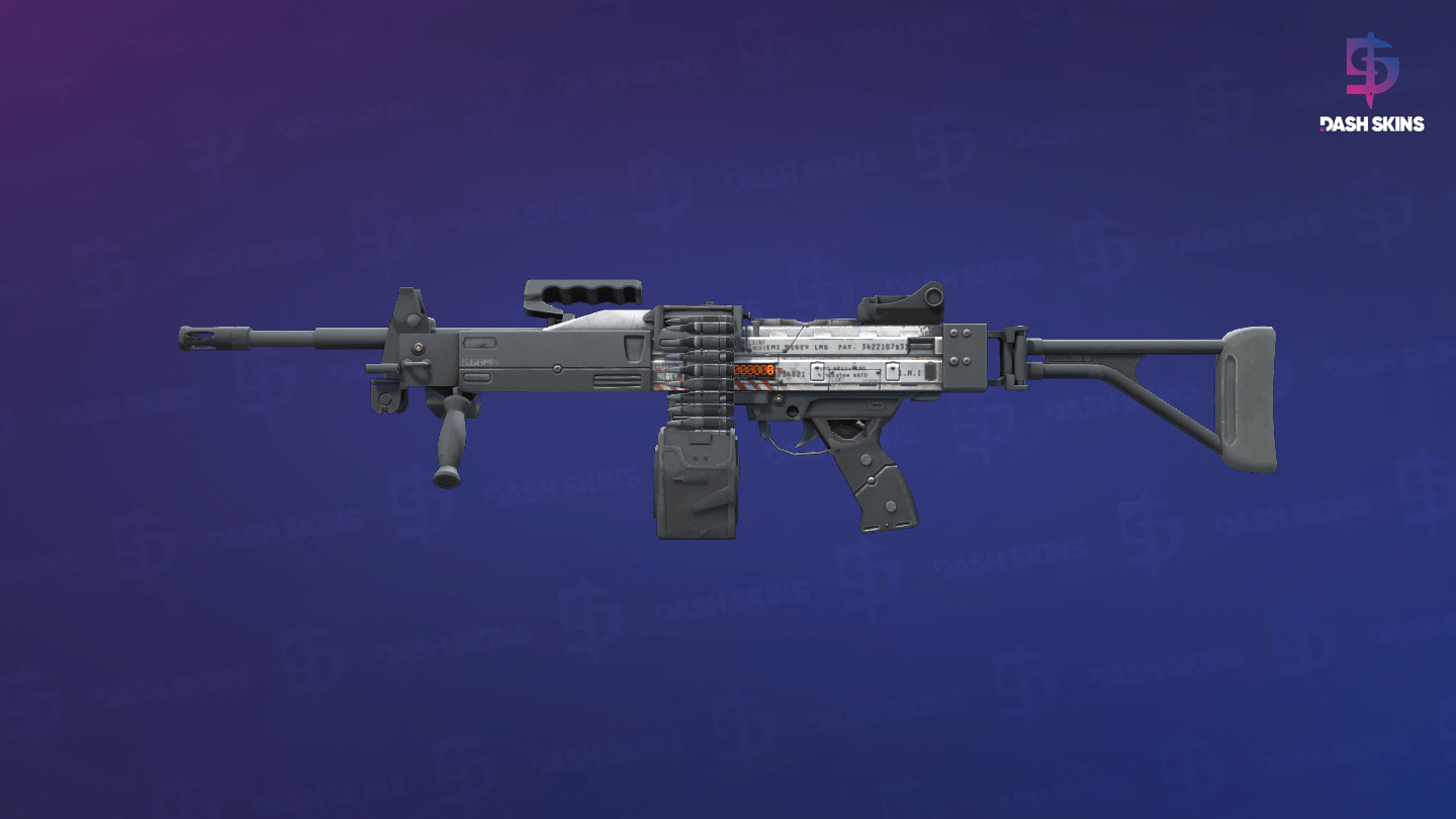 StatTrak™ Negev | Prototype (Minimal Wear) - Frontside Screenshot