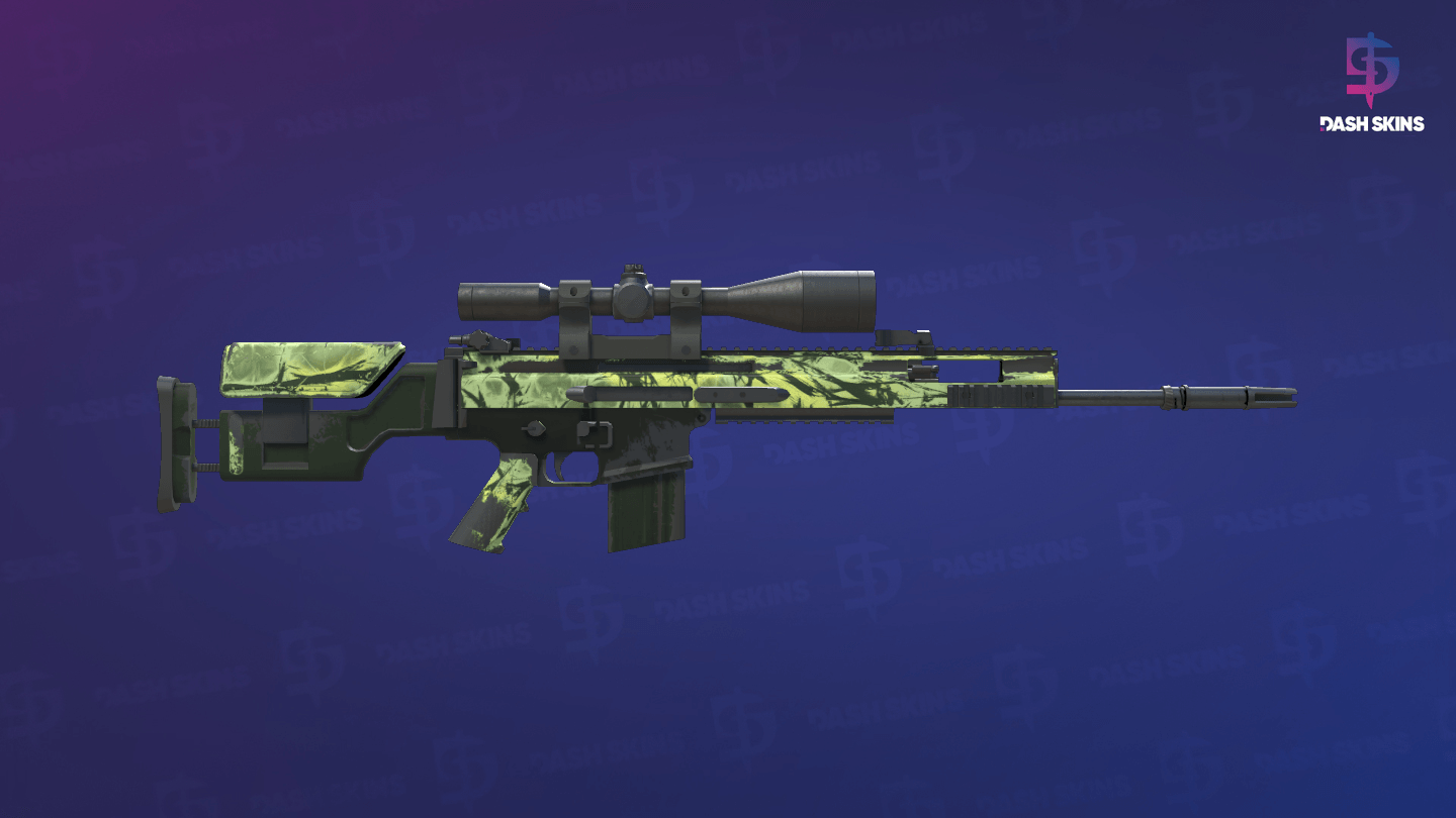 SCAR-20 | Outbreak (Field-Tested) - Backside Screenshot