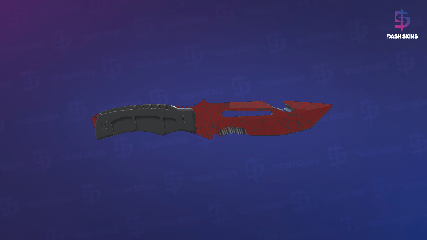★ Survival Knife | Crimson Web (Field-Tested) - Frontside Screenshot
