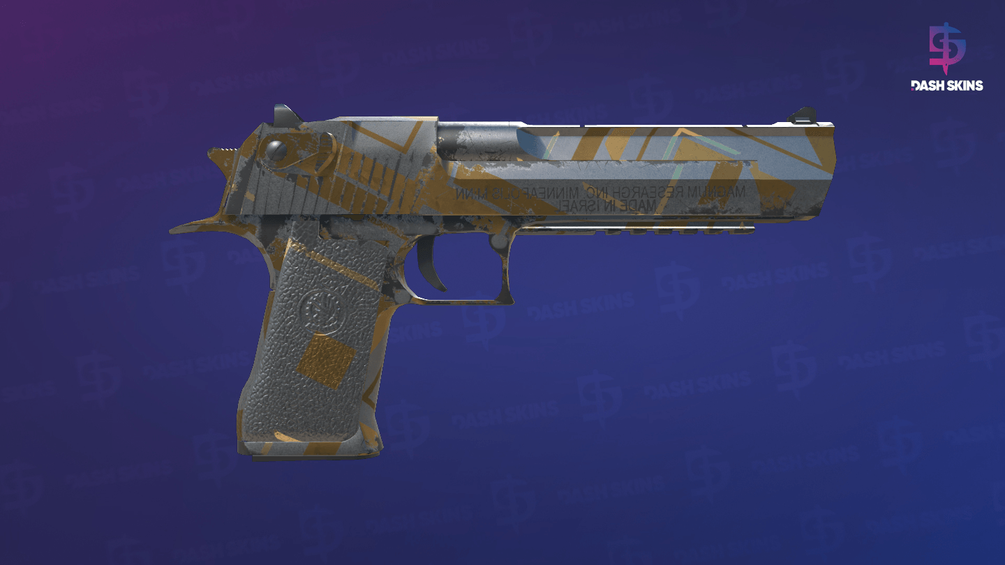 Desert Eagle | Bronze Deco (Field-Tested) - Backside Screenshot