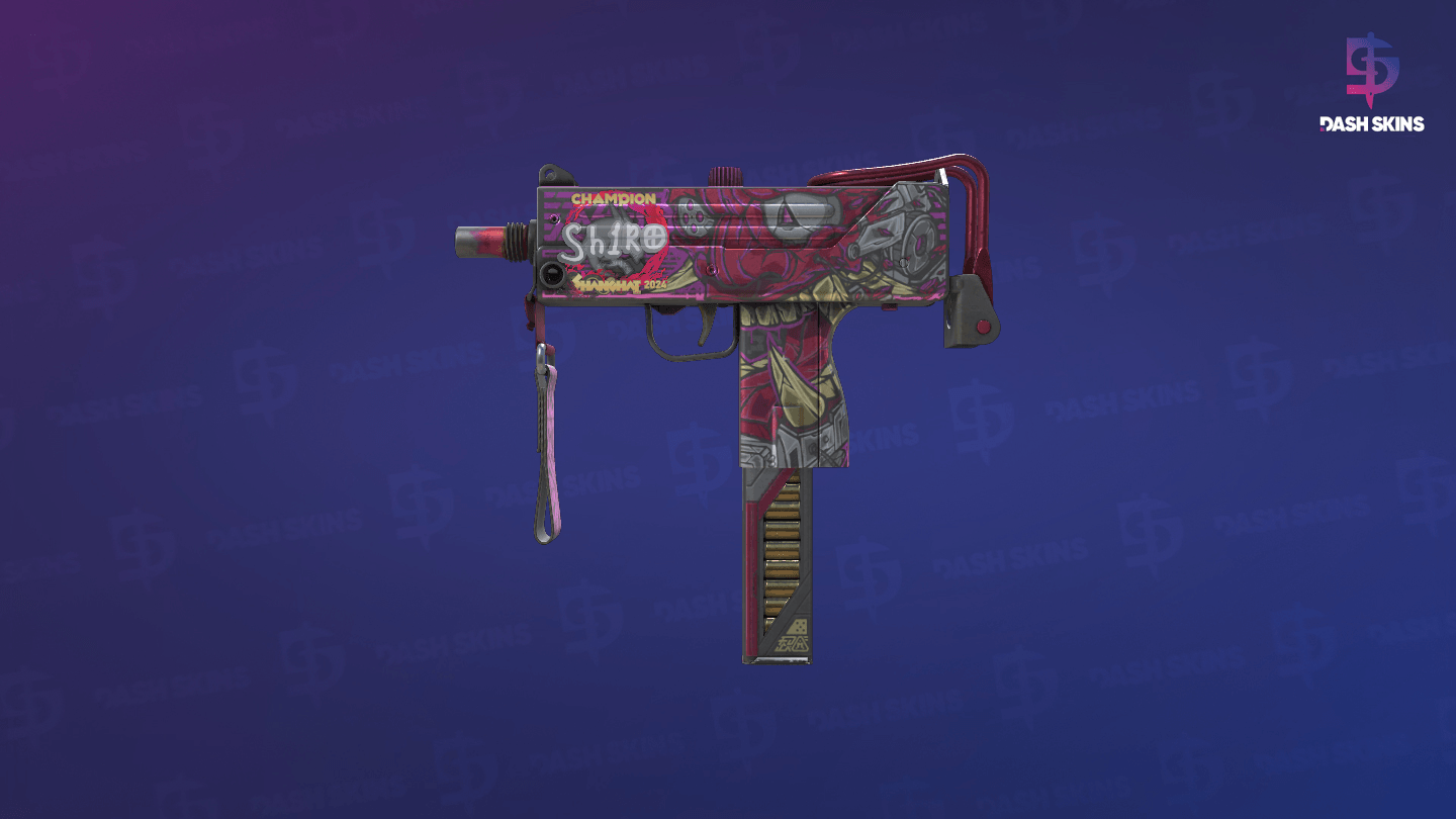 MAC-10 | Saibā Oni (Field-Tested) - Frontside Screenshot