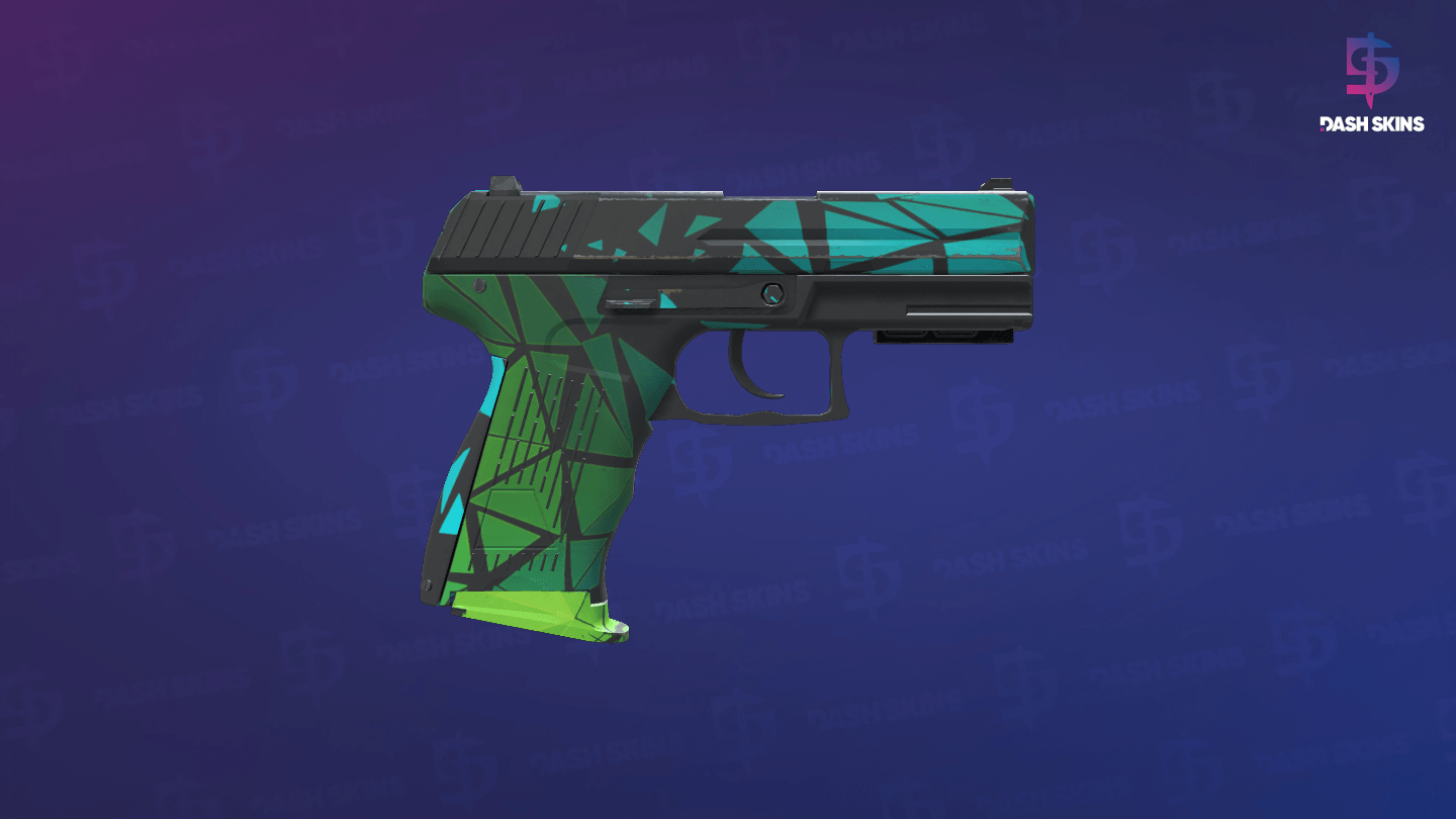 StatTrak™ P2000 | Pulse (Factory New) - Backside Screenshot
