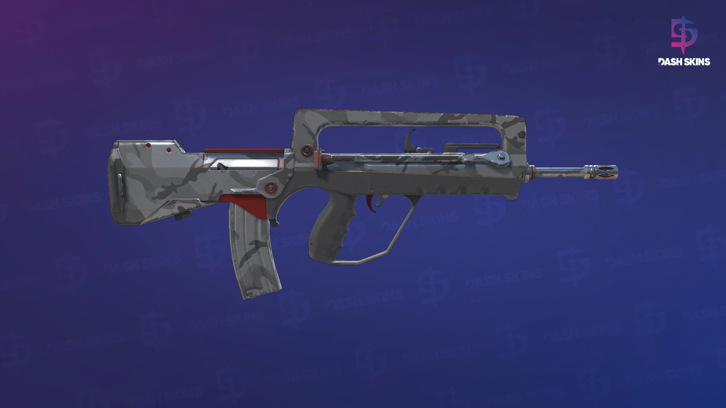 FAMAS | Grey Ghost (Field-Tested) - Backside Screenshot