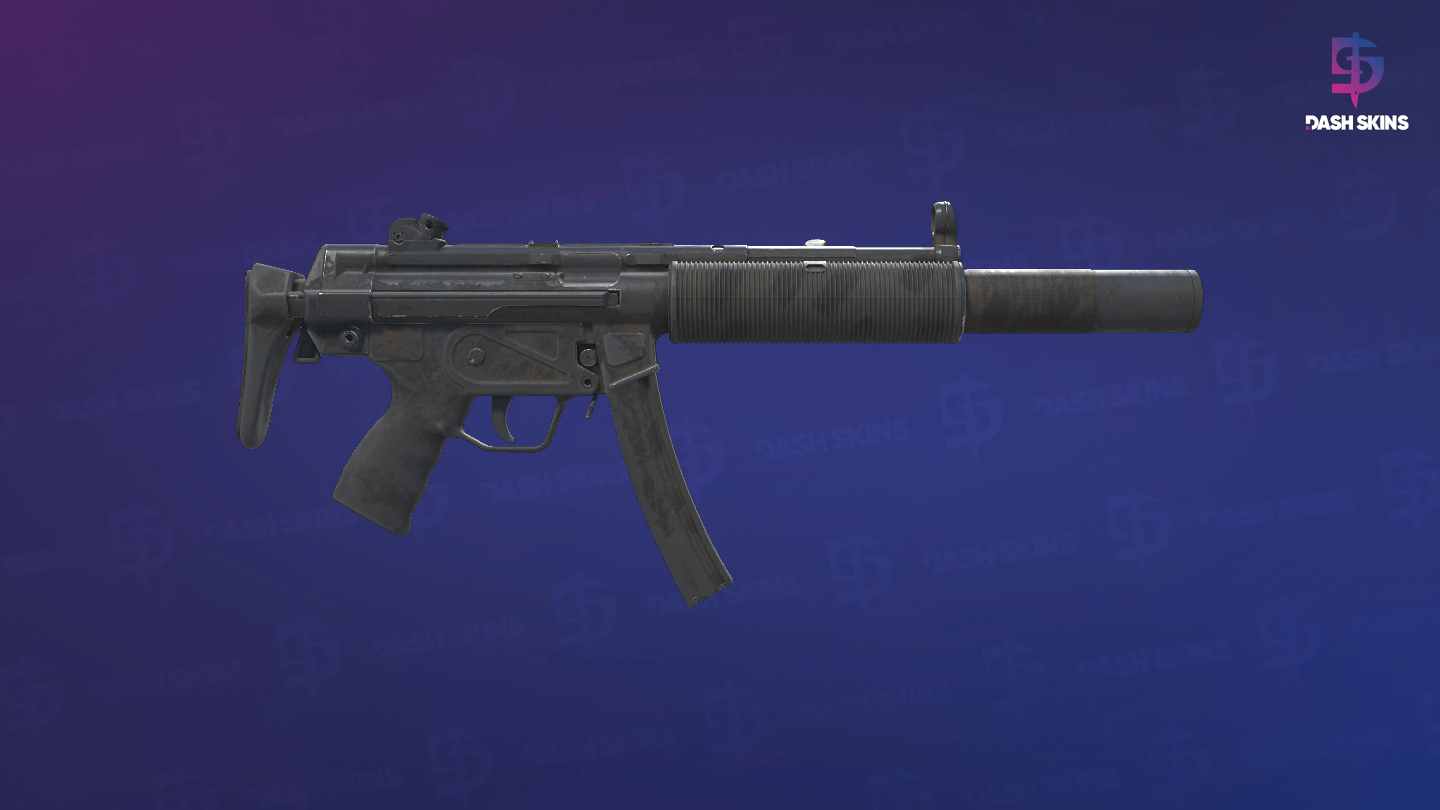 MP5-SD | Dirt Drop (Battle-Scarred) - Backside Screenshot