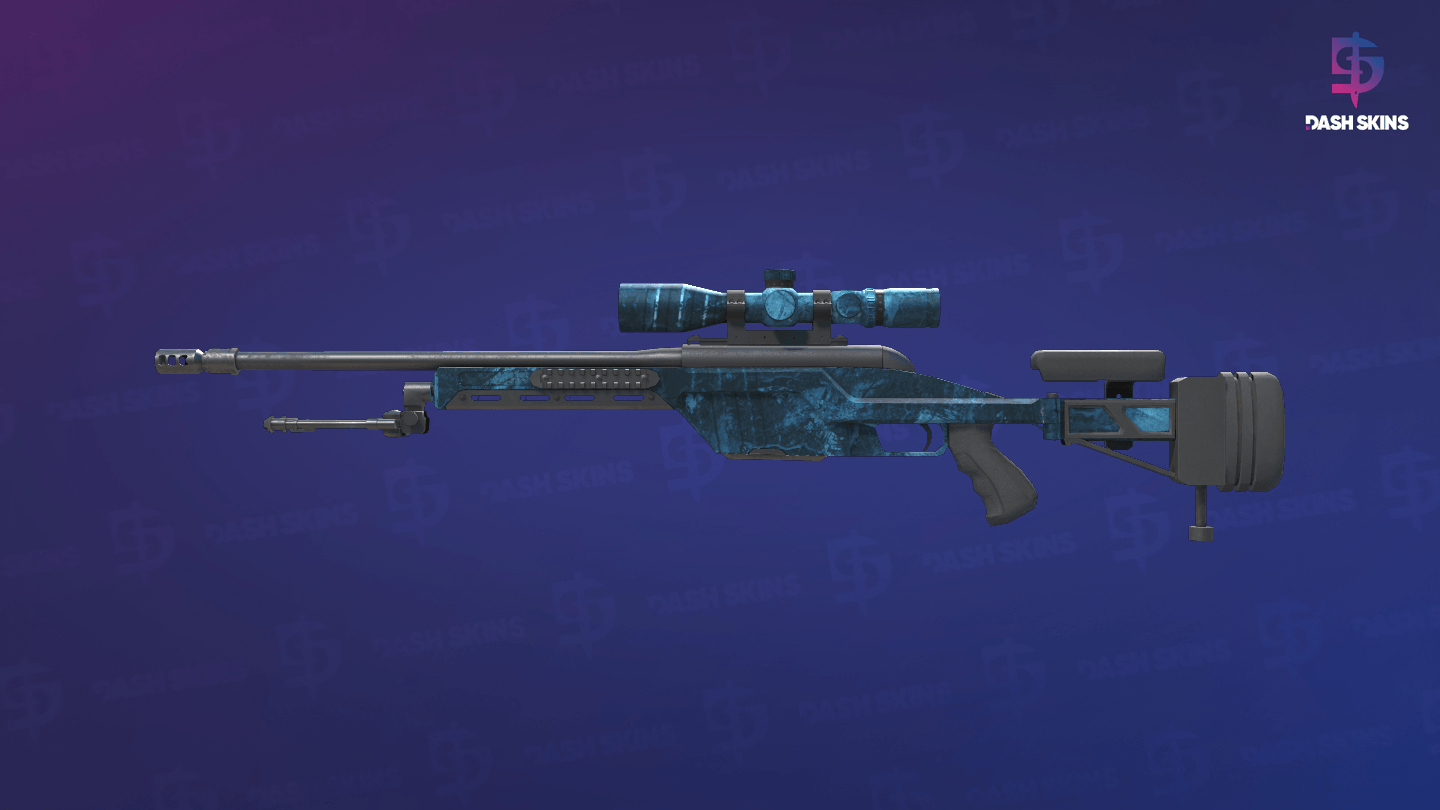 SSG 08 | Abyss (Field-Tested) - Frontside Screenshot