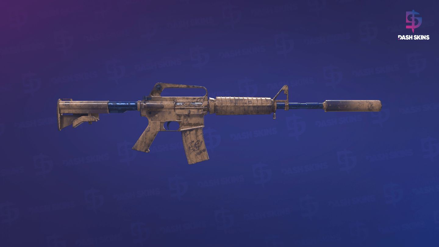 M4A1-S | Wash me plz (Field-Tested) - Backside Screenshot