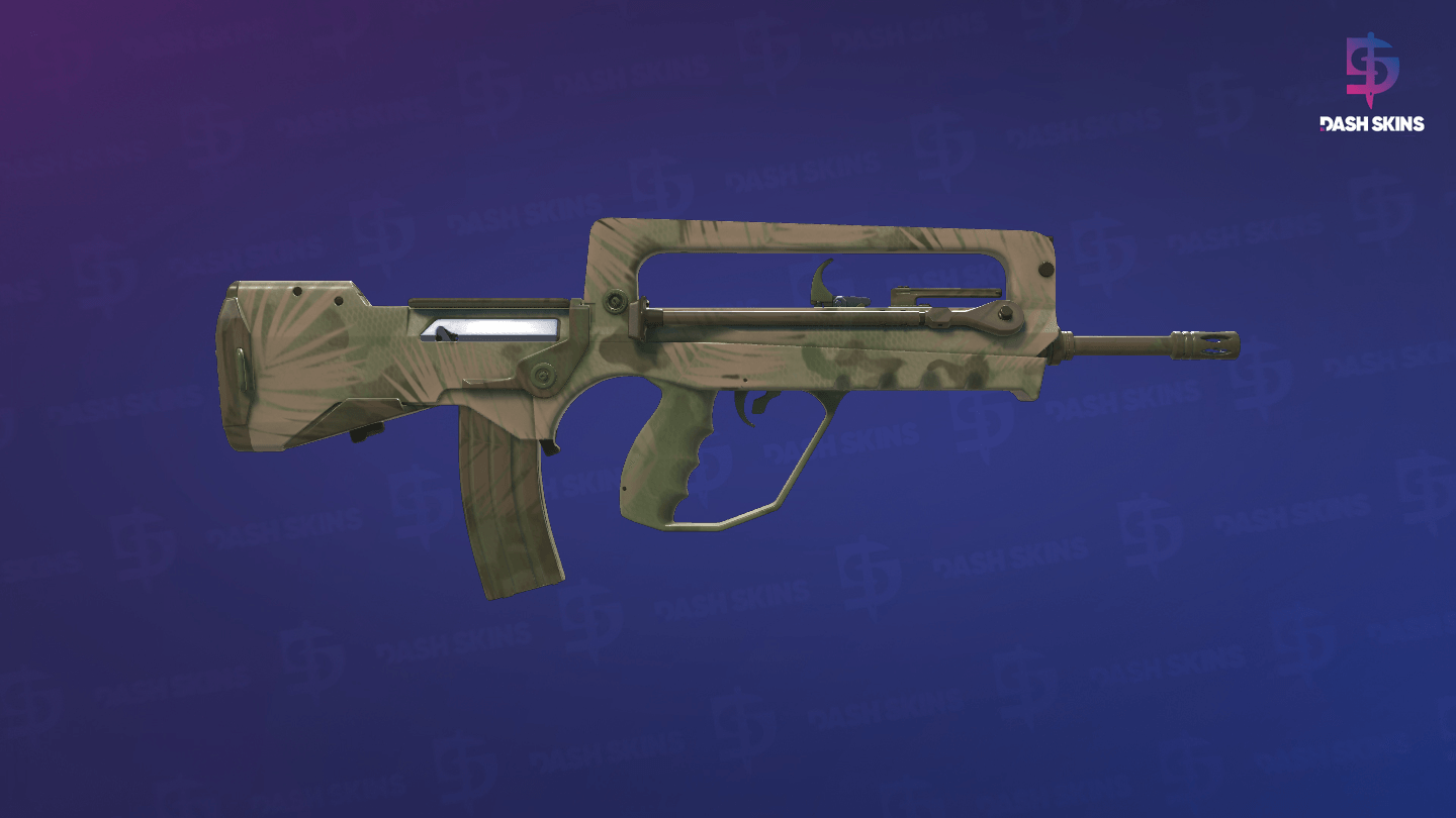 FAMAS | Palm (Minimal Wear) - Backside Screenshot