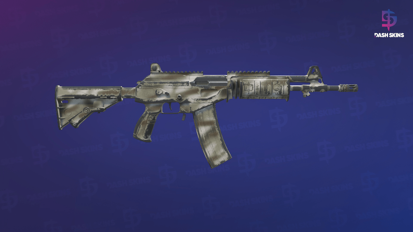 Galil AR | Sage Spray (Well-Worn) - Backside Screenshot