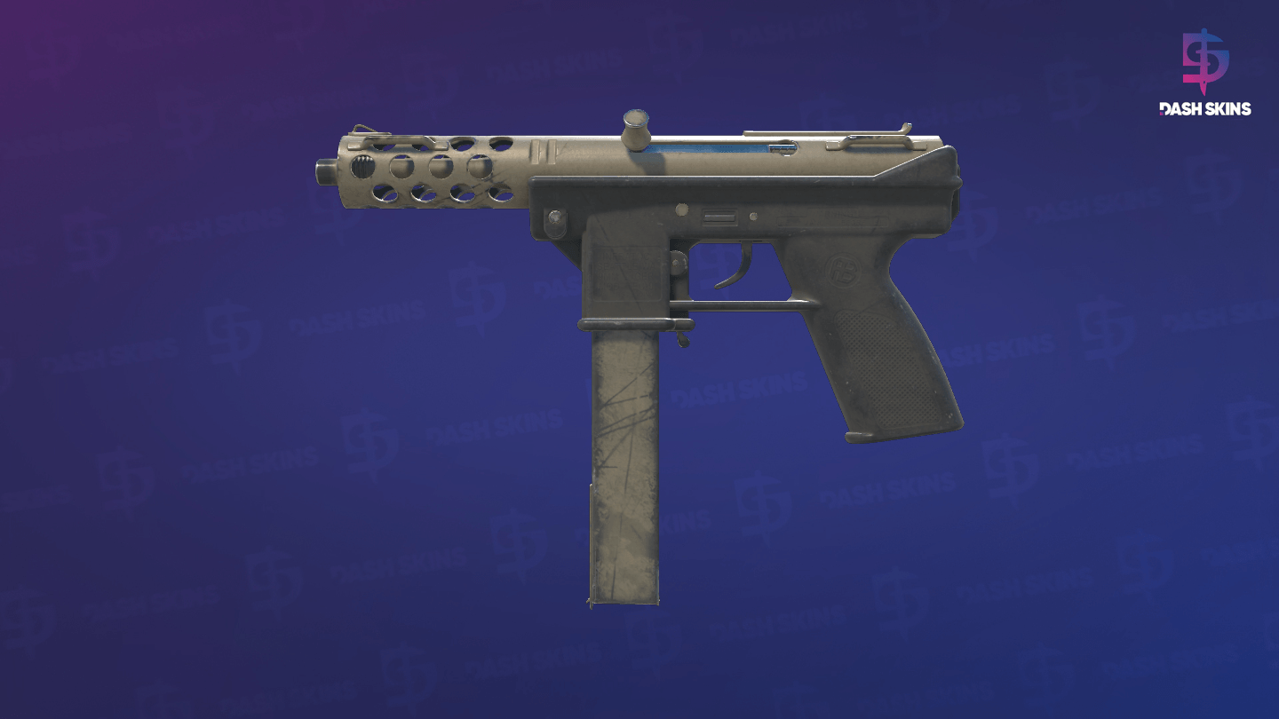 Tec-9 | Raw Ceramic (Battle-Scarred) - Frontside Screenshot