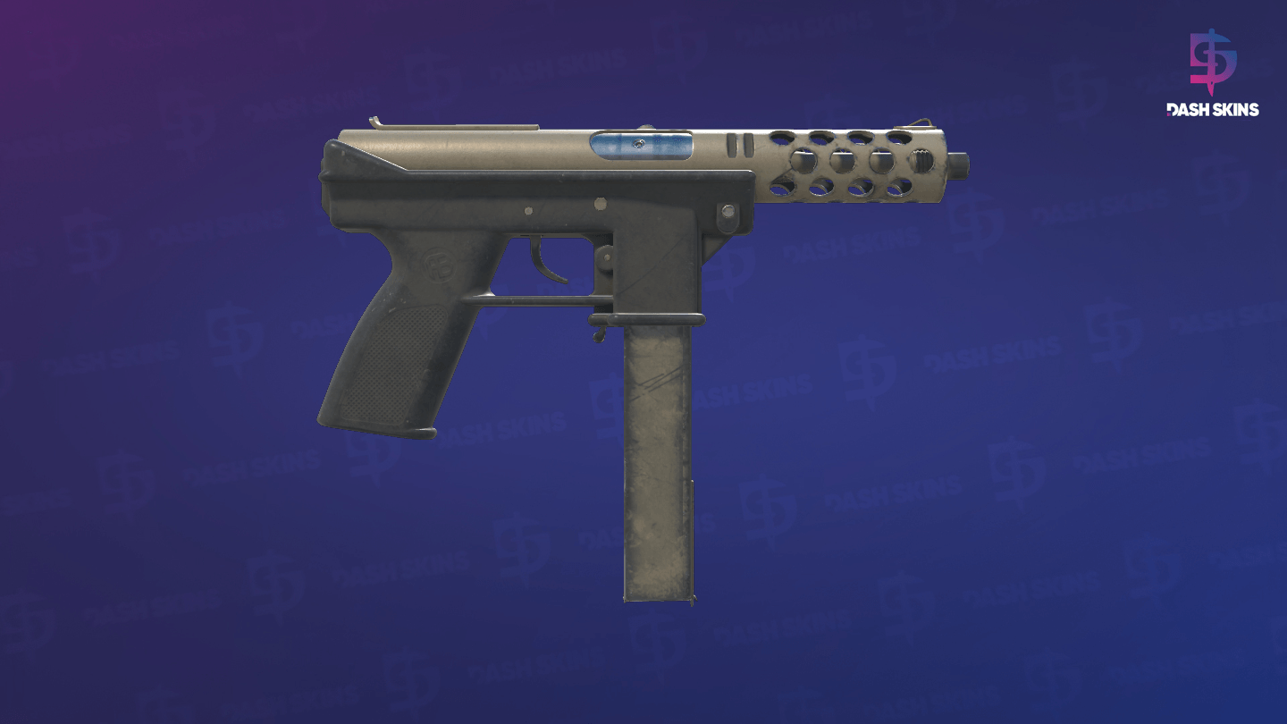 Tec-9 | Raw Ceramic (Battle-Scarred) - Backside Screenshot