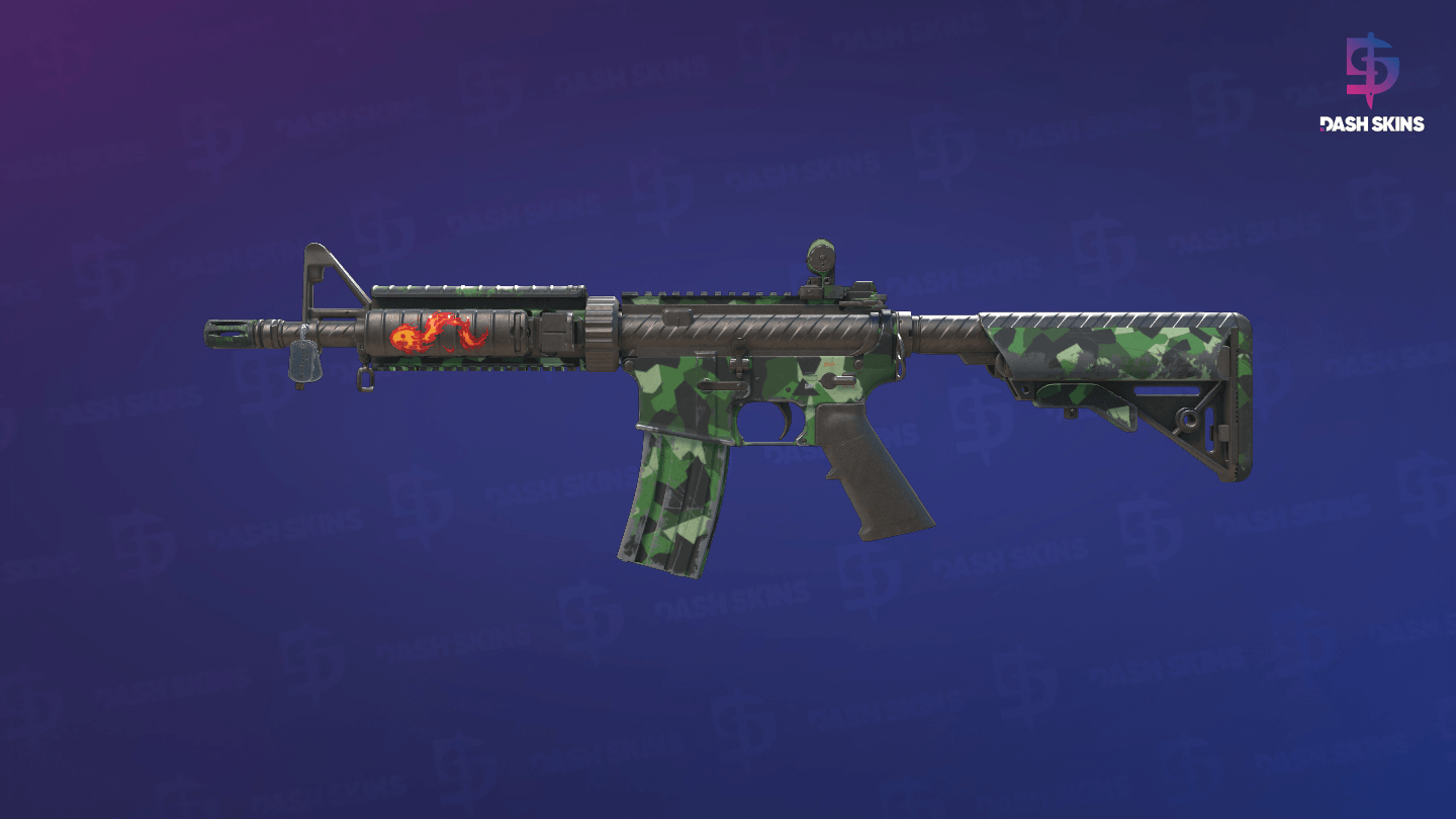 M4A4 | Choppa (Well-Worn) - Frontside Screenshot