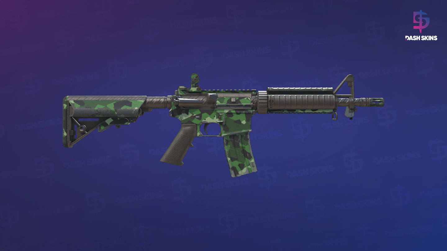 M4A4 | Choppa (Well-Worn) - Backside Screenshot