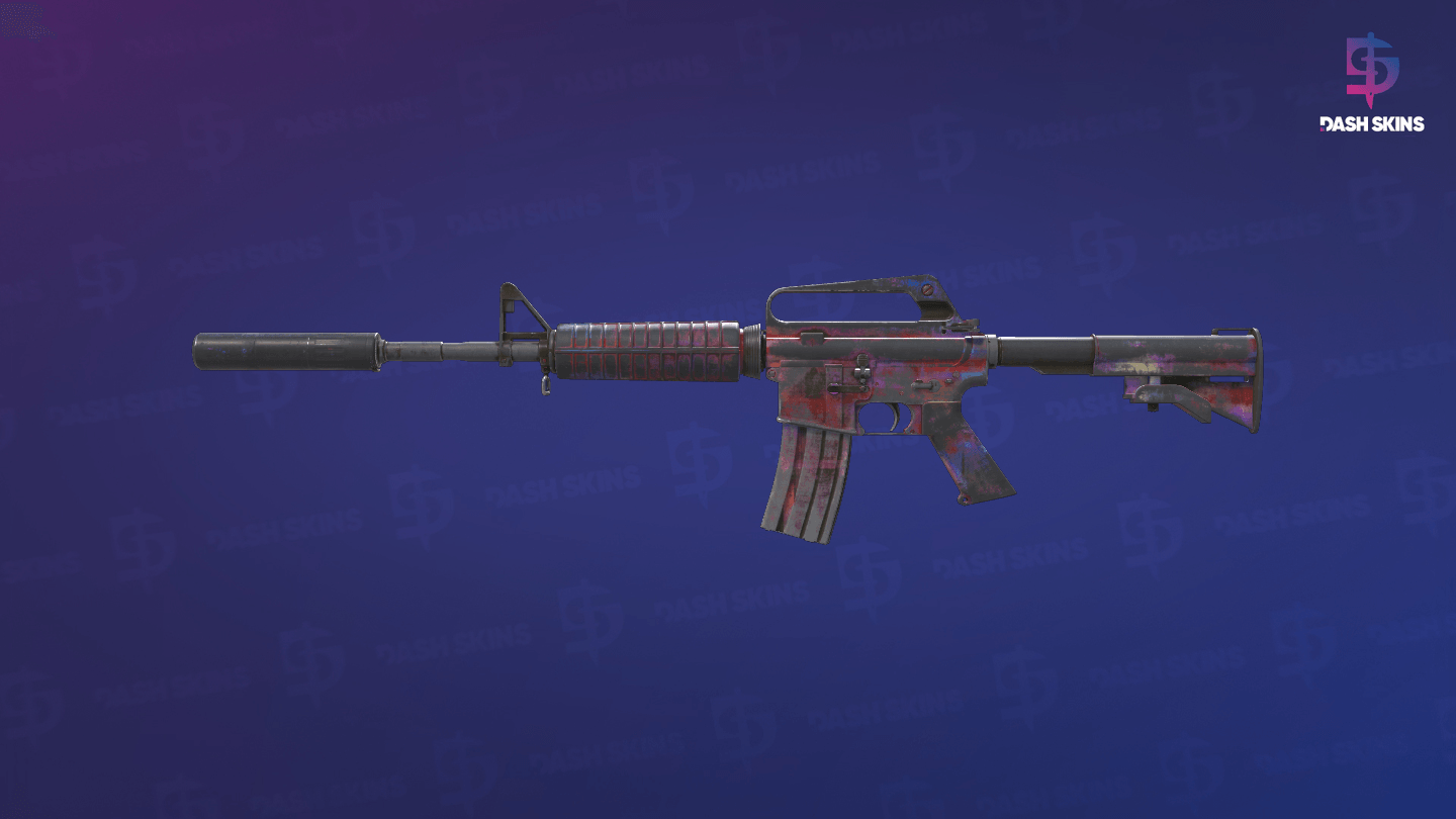M4A1-S | Glitched Paint (Battle-Scarred) - Frontside Screenshot