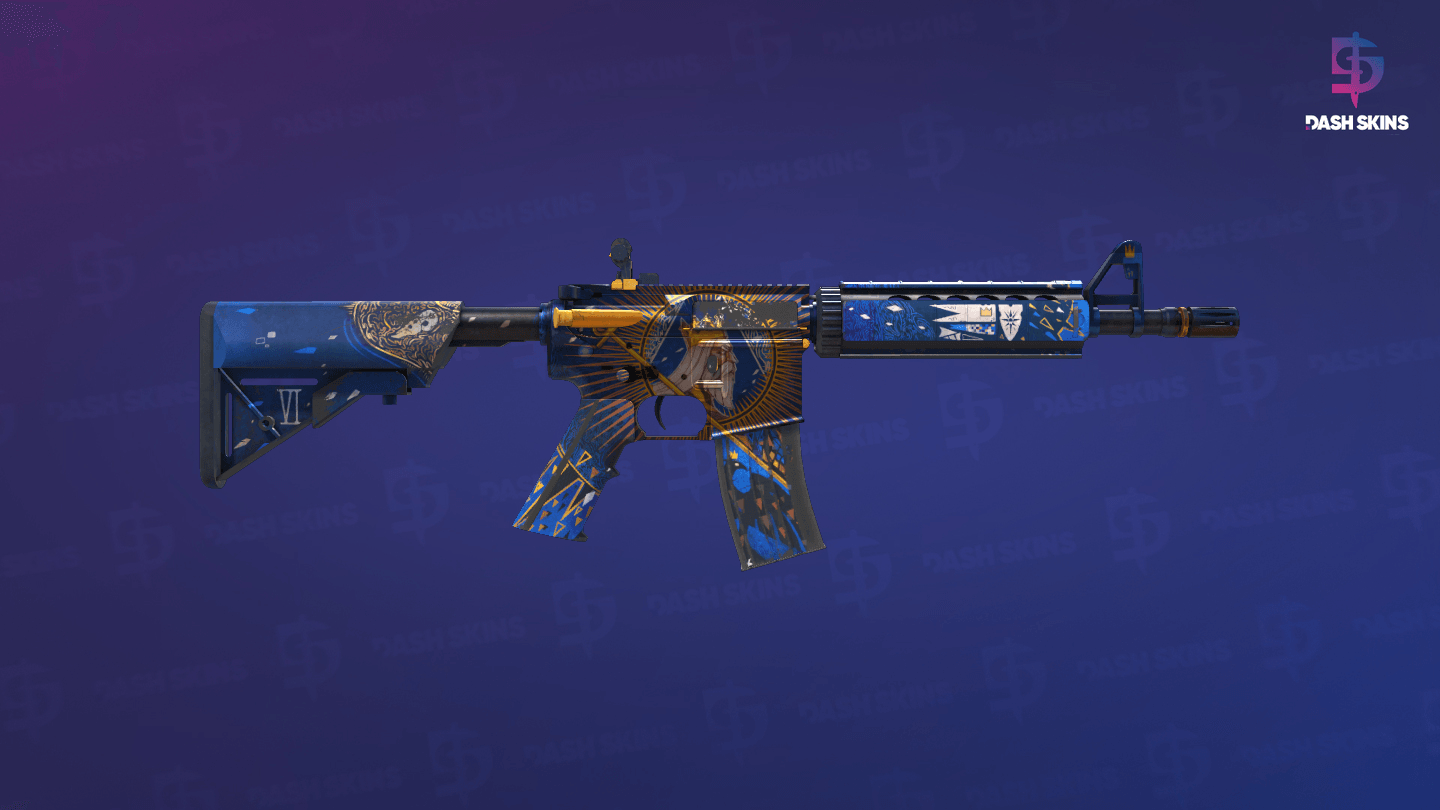 M4A4 | The Emperor (Field-Tested) - Backside Screenshot
