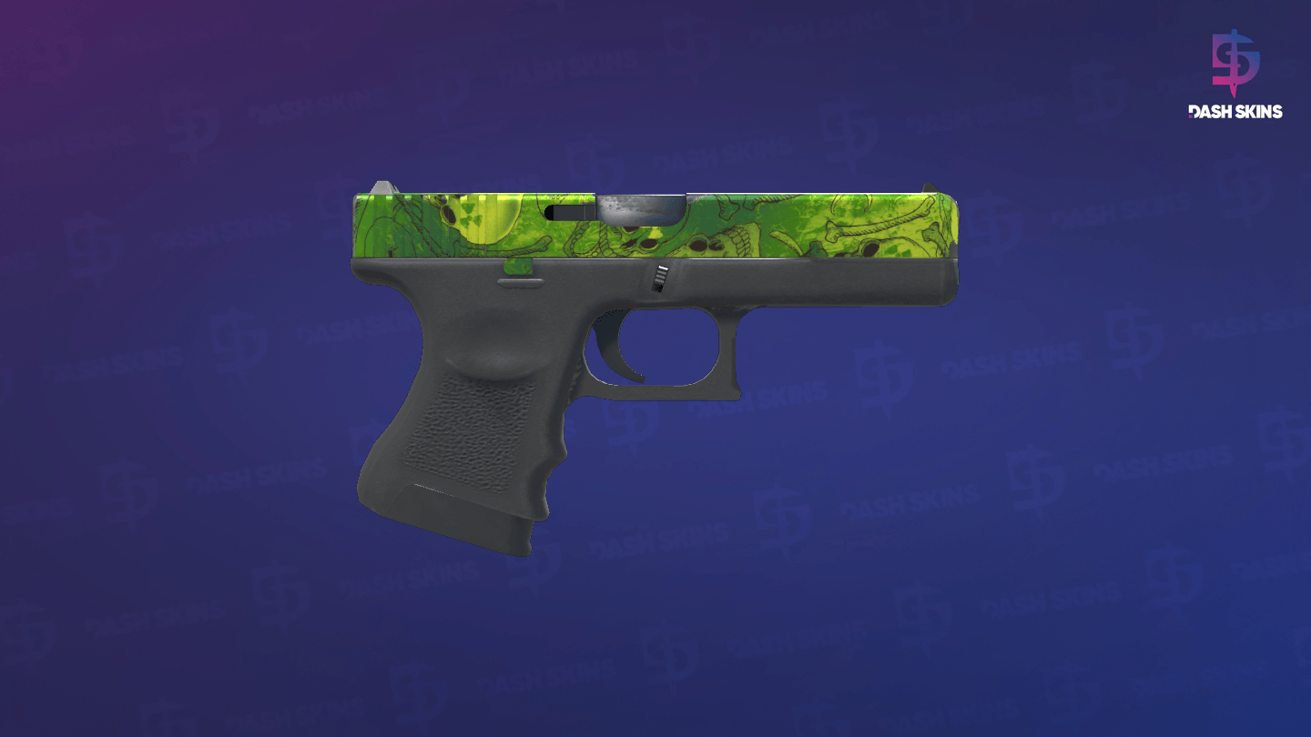 Glock-18 | Nuclear Garden (Field-Tested) - Backside Screenshot