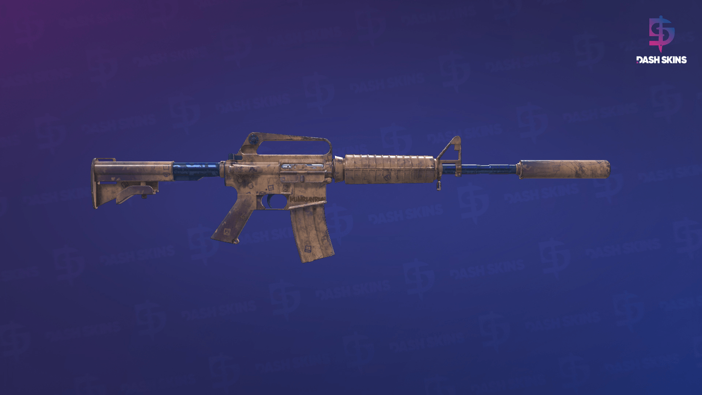 M4A1-S | Wash me plz (Field-Tested) - Backside Screenshot