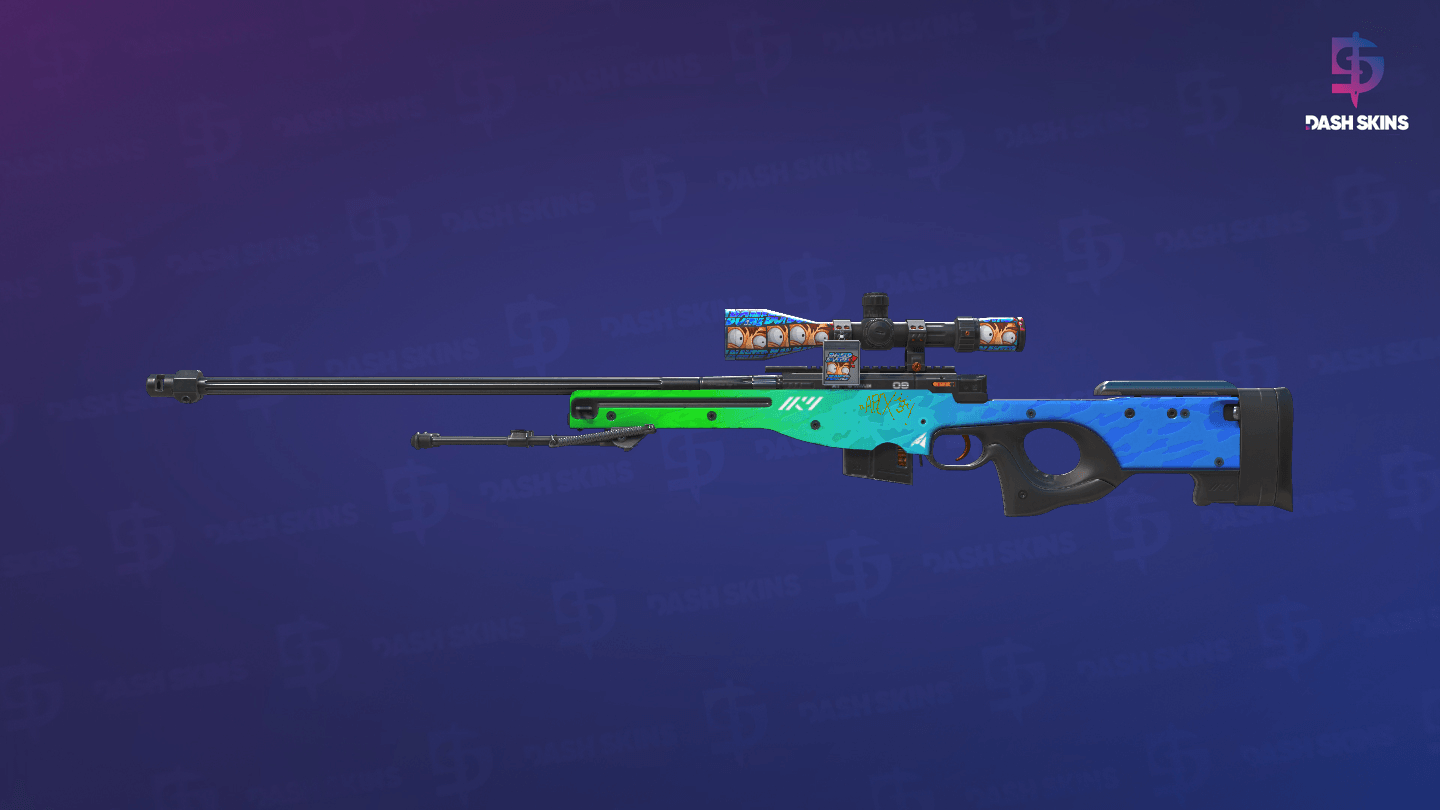 AWP | Ice Coaled (Minimal Wear) - Frontside Screenshot
