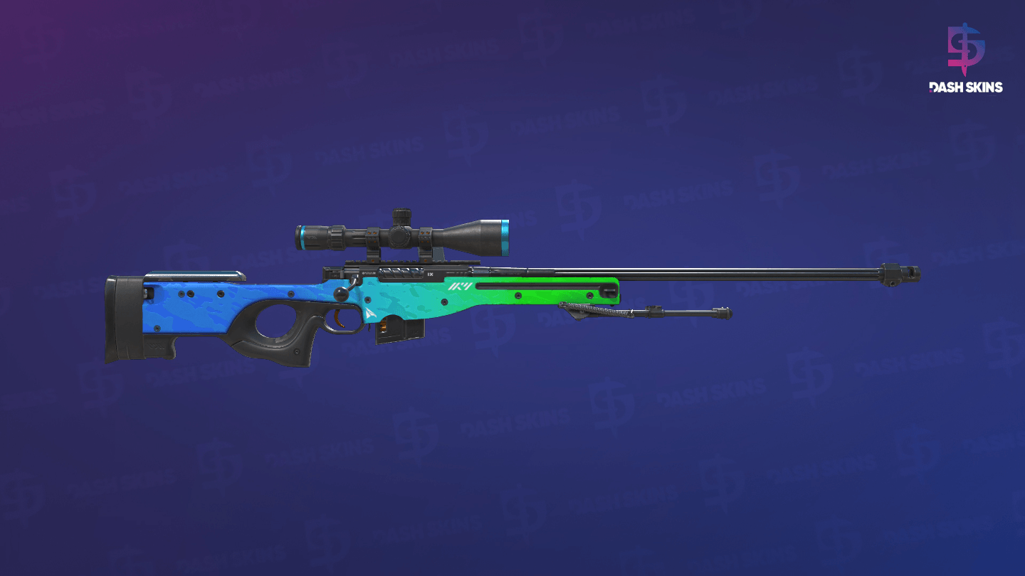 AWP | Ice Coaled (Minimal Wear) - Backside Screenshot