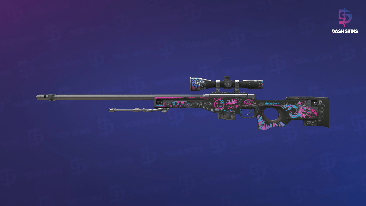 AWP | Fever Dream (Field-Tested) - Frontside Screenshot