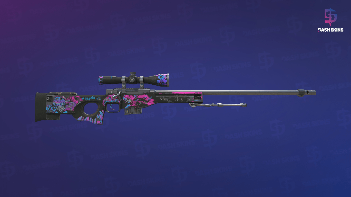 AWP | Fever Dream (Field-Tested) - Backside Screenshot