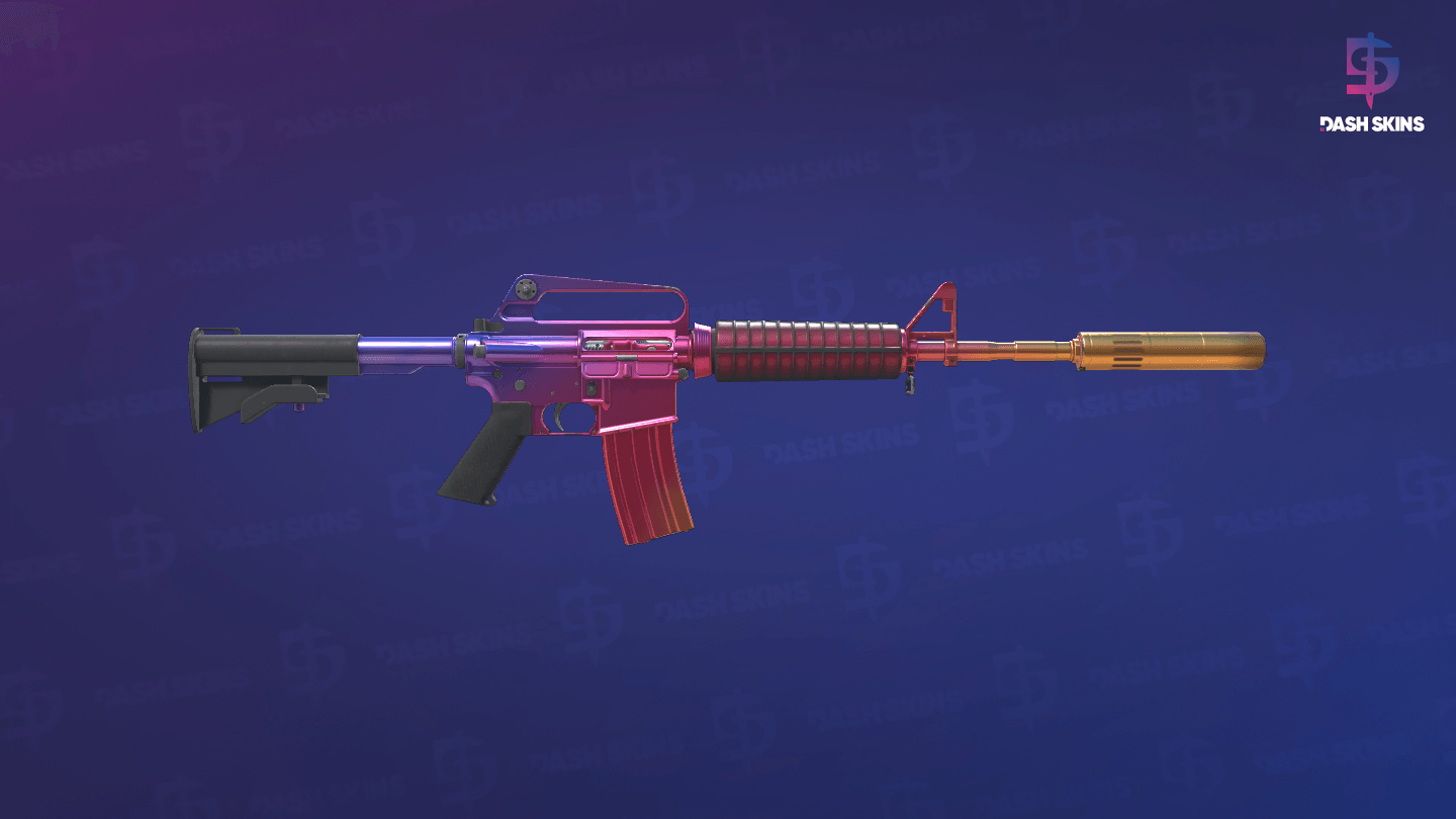 M4A1-S | Fade (Minimal Wear) - Backside Screenshot