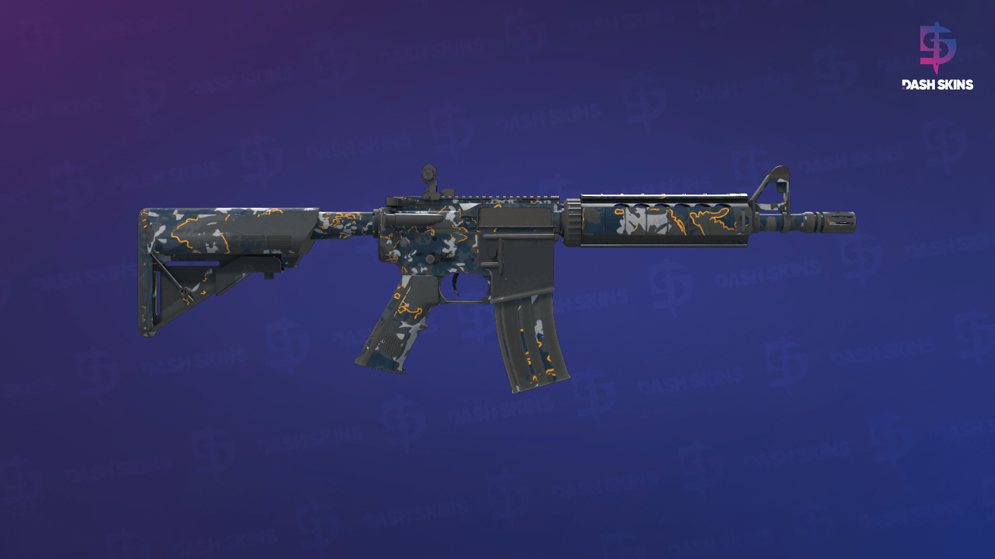 M4A4 | Global Offensive (Field-Tested) - Backside Screenshot