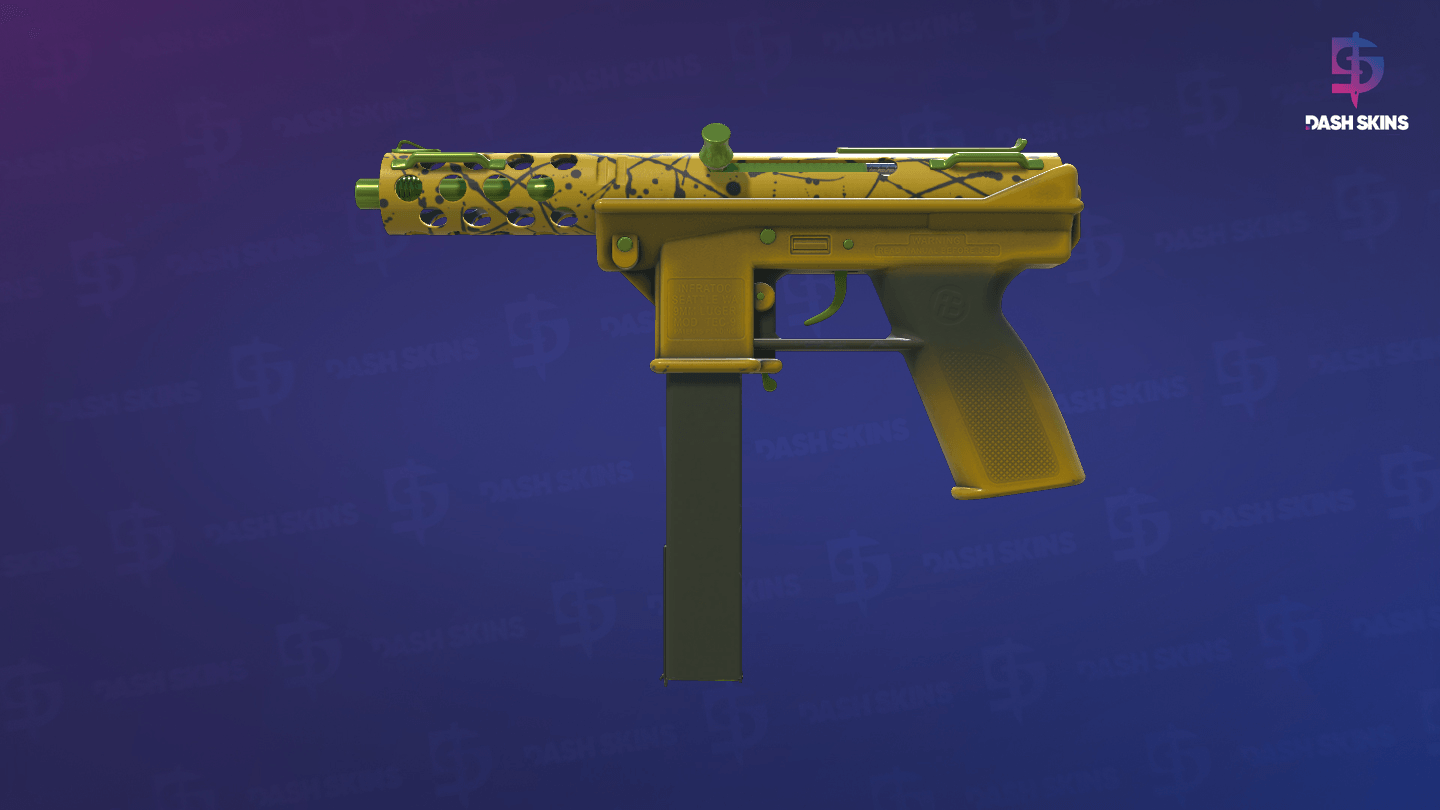 Tec-9 | Citric Acid (Factory New) - Frontside Screenshot