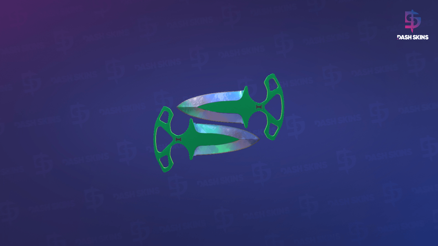 ★ Shadow Daggers | Gamma Doppler (Factory New) - Frontside Screenshot
