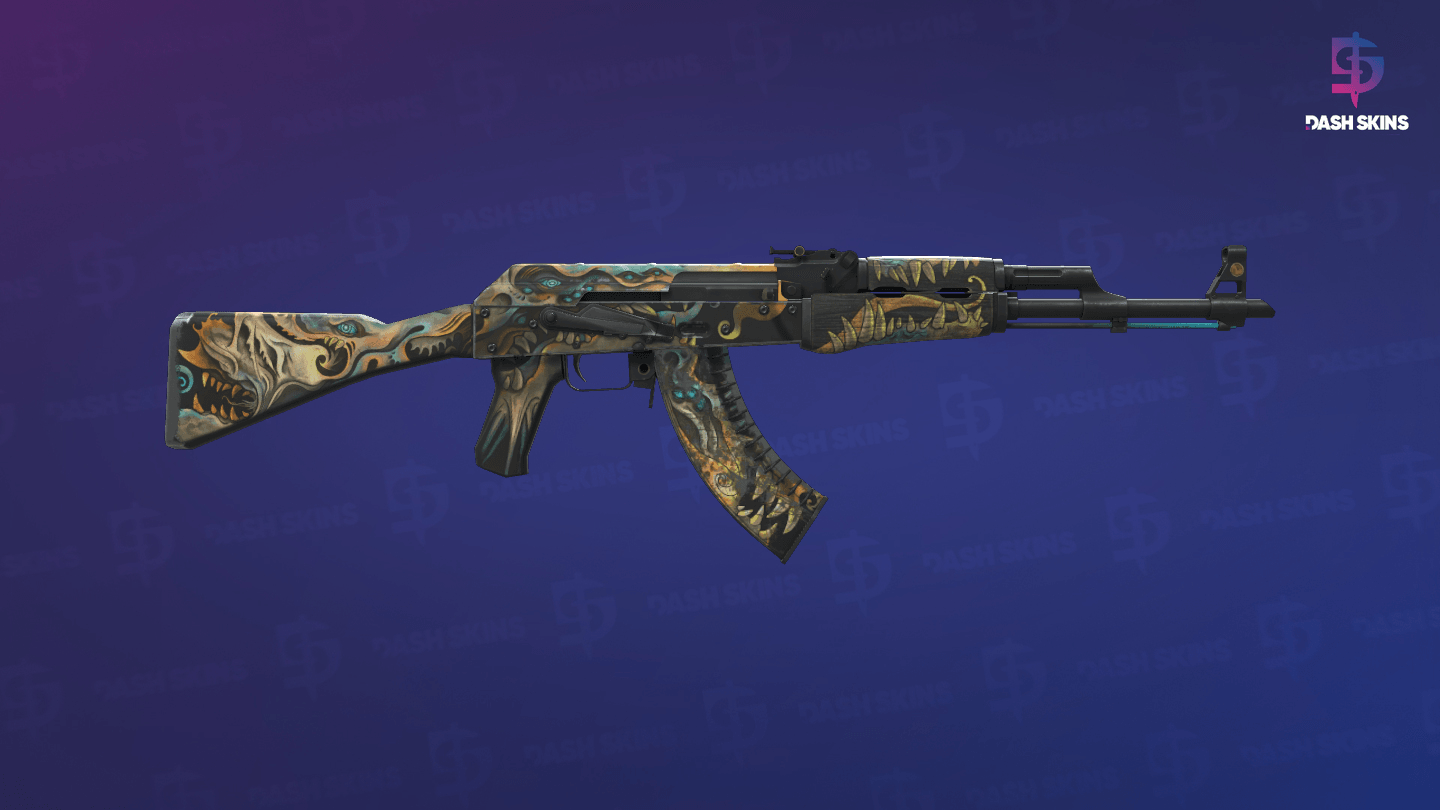 AK-47 | Phantom Disruptor (Well-Worn) - Backside Screenshot